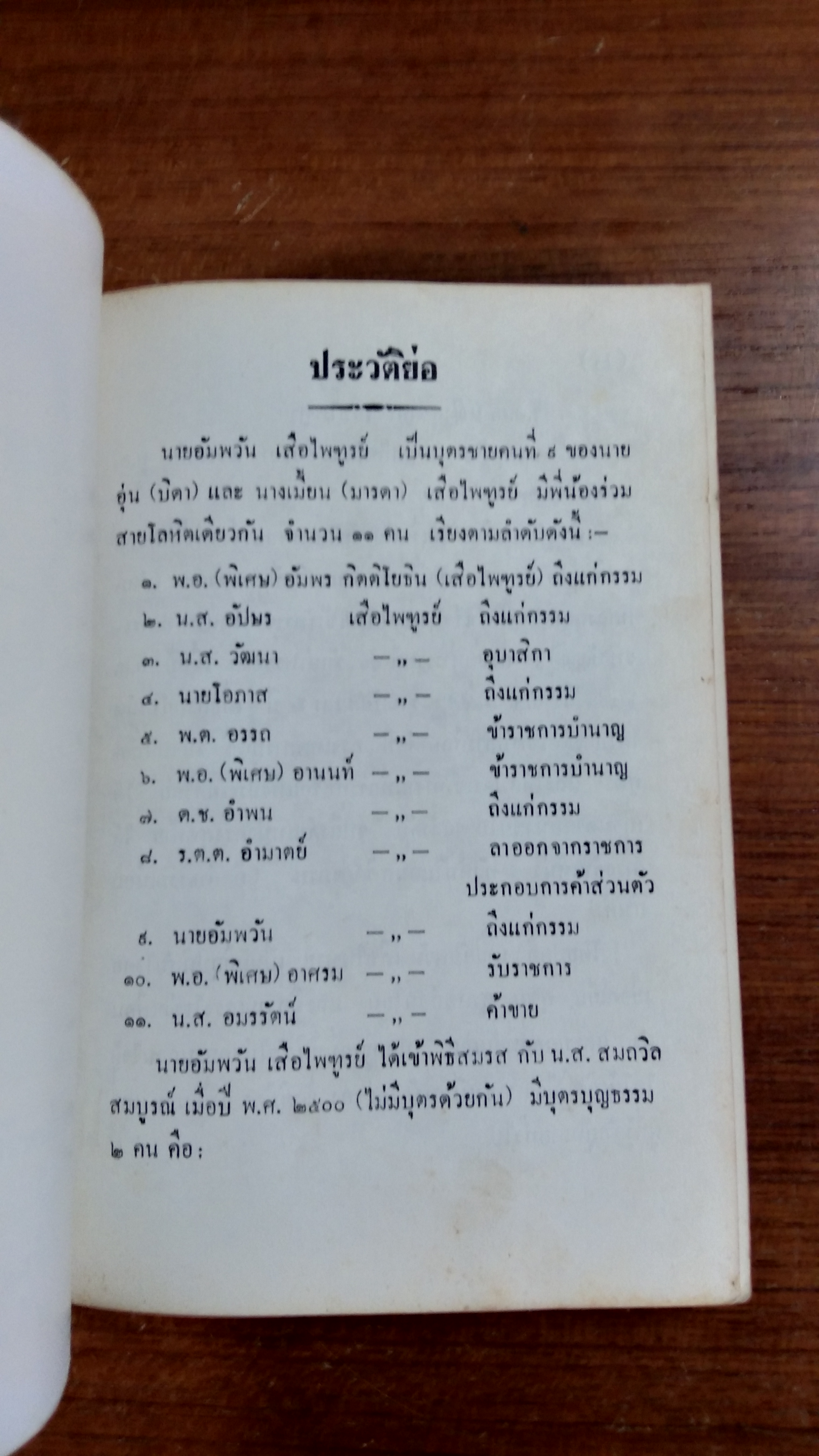 ชีวประวัติ ของ หลวงปู่ขาว อนาลโย : อนุสรณ์ในงานฌาปนกิจศพ นายอัมพวัน เสือไพฑูรย์