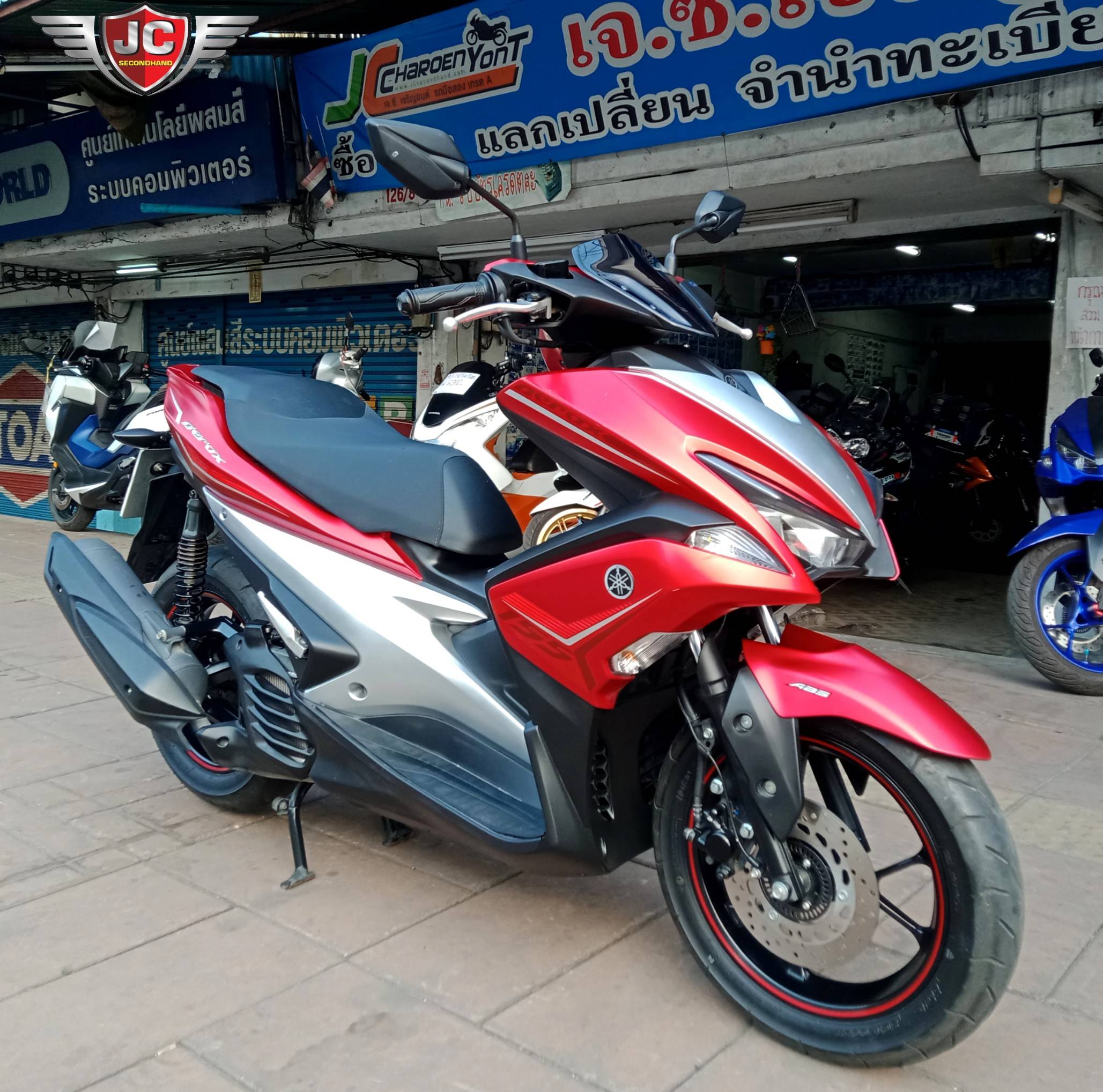 ใช้น้อยขนาดนี้ซื้อไปจอดมั้ยเนี่ย⁉️ รถบ้านมือเดียวเข้าใหม่ YAMAHA AEROX155 ABS รถกลางปี61 ตัวTopสุด