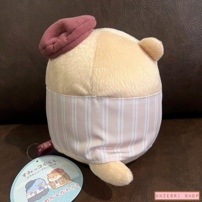 ตุ๊กตา Sumikko Gurashi - Hotel New Sumikko แบบคุณนาก Kawauso (Limited) ไม่มีขายทั่วไป เป็นแบบต้องลุ้นกับทางหน้าร้าน San-X ที่ญี่ปุ่นเท่านั้น ขนาด 17 x 15 ซม.