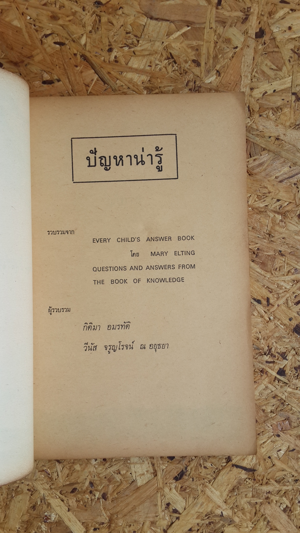 ปัญหาน่ารู้ : อนุสรณ์ในงานพระราชทานเพลิงศพ นายฟู พุทธินันทน์