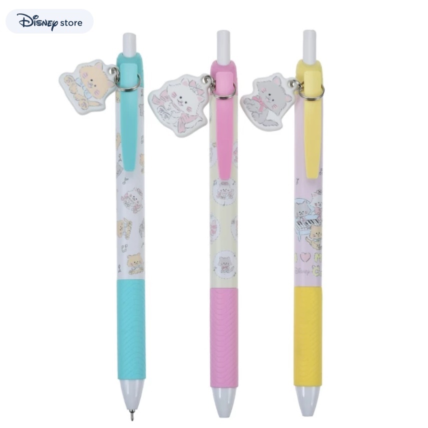 เซ็ตปากกา Energel ลาย Disney Cats by NORIYUKI ECHIGAWA 3 แท่ง หัว 0.5 หมึกดำ มีขายเฉพาะที่ Disney Store Japan เท่านั้น