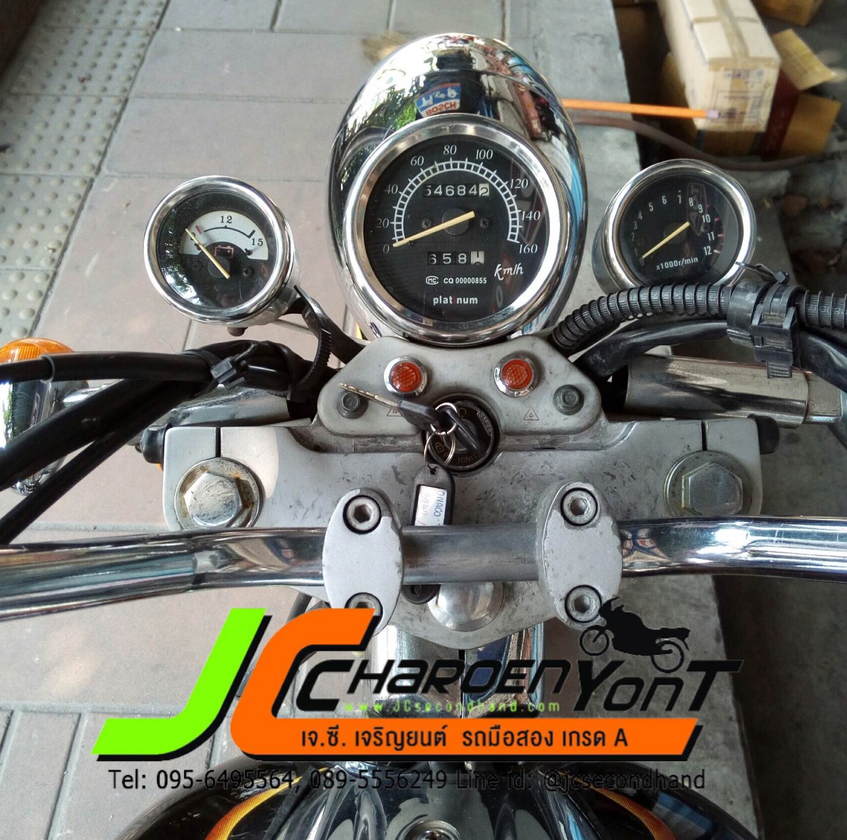 คุ้มโคตร!! CHOPPER 2 สูบ 250cc. กับ PLATINUM MONACO-250 จดทะเบียนกลางปี 54 สภาพสวยพร้อมชุดแต่ง ตัวรถสมบูรณ์มาก เครื่อง2สูบแน่นๆ สตารทมือระบบคาร์บูเรตอร์เสียงเร้าใจ