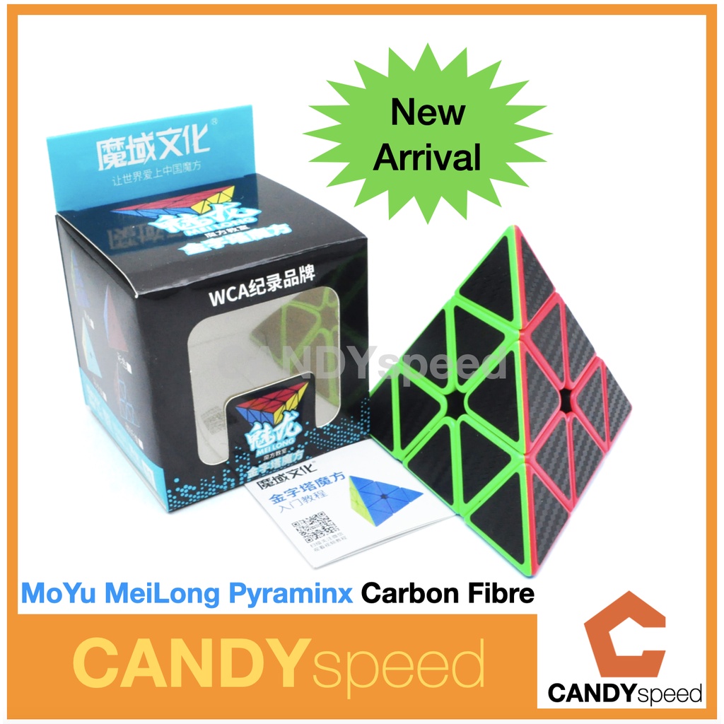 รูบิค MoYu MeiLong Pyraminx Stickerless | By CANDYspeed