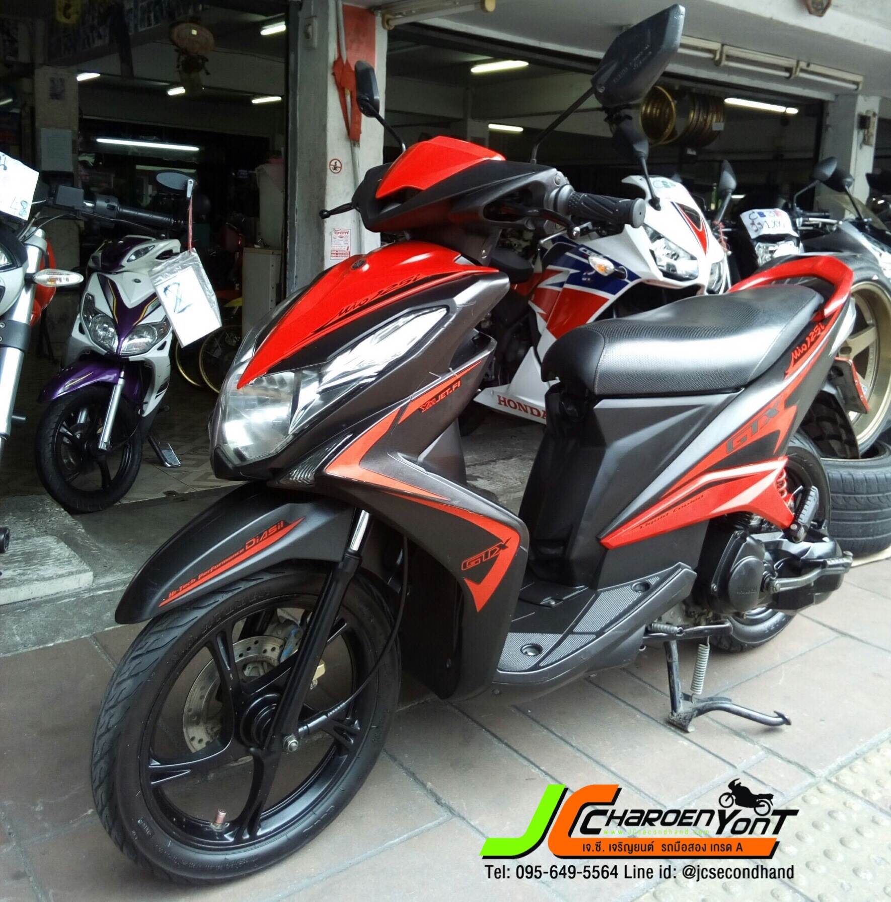 "รถบ้านมือเดียว"สภาพพร้อมใช้งานมานำเสนออีกแล้วจร้า!!! YAMAHA MIO 125i หัวฉีดประหยัดน้ำมัน รถจดทะเบียนปลายปี55