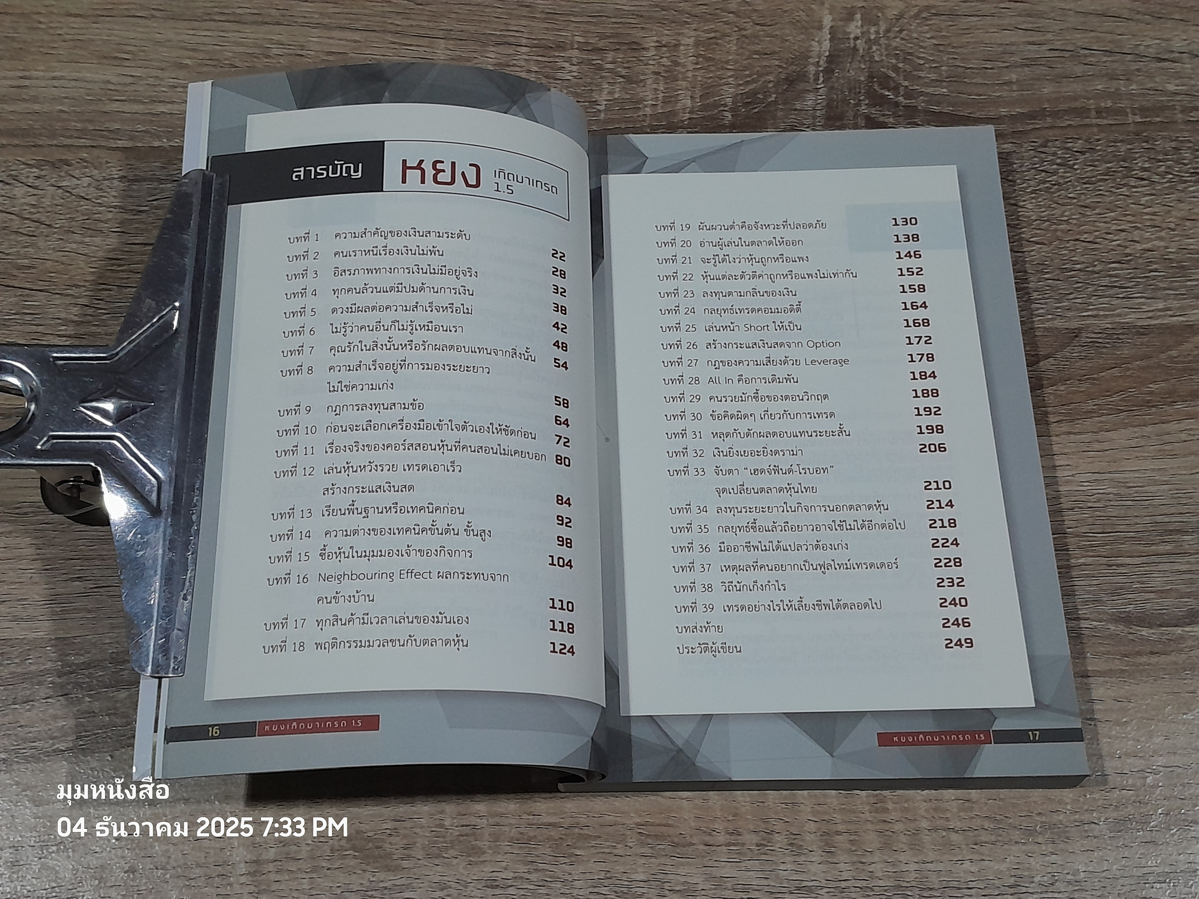 "หยง" เกิดมาเทรด 1.5 / ธำรงชัย เอกอมรวงศ์