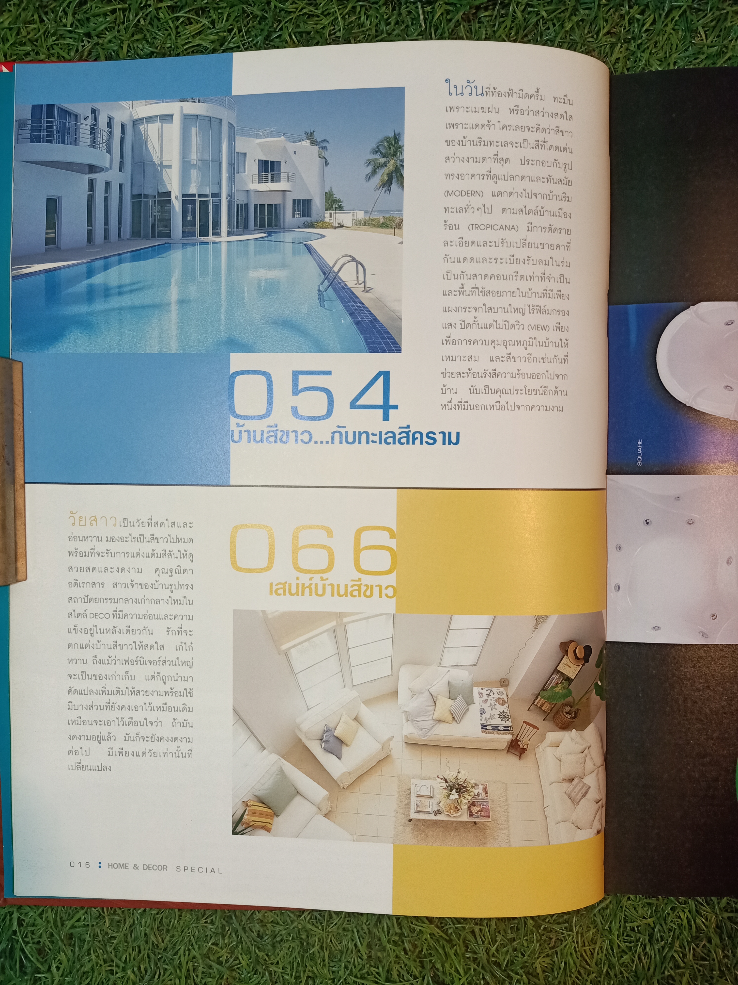 HOME&DECOR SPECIAL รวมบ้านโด่ดเด่นด้วยโครงการสร้างและการตกแต่ง / บ้านและตกแต่ง