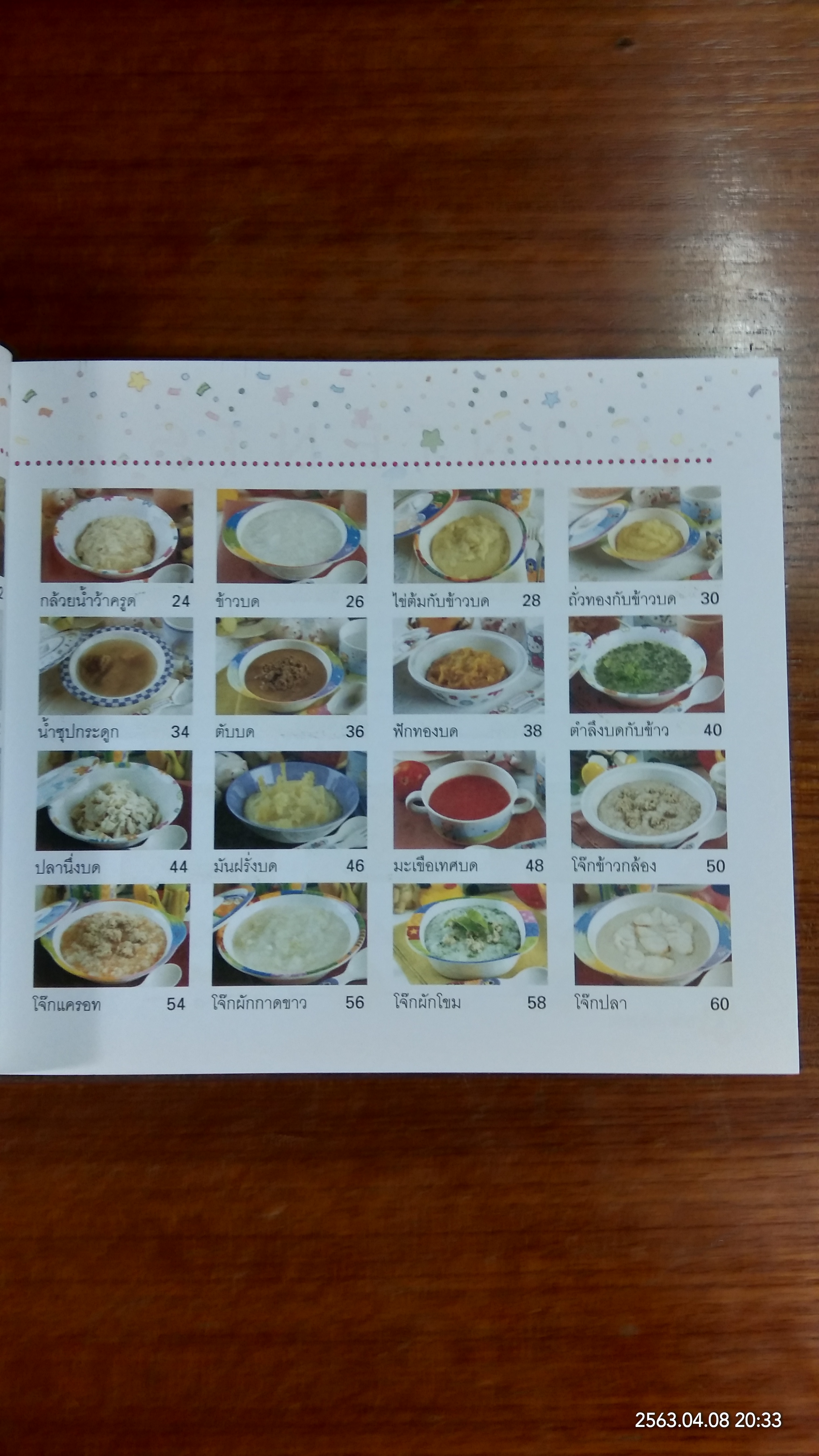 31 เมนู อาหารสำหรับเด็กอ่อน / เสาวภรณ์ วังวรรธนะ