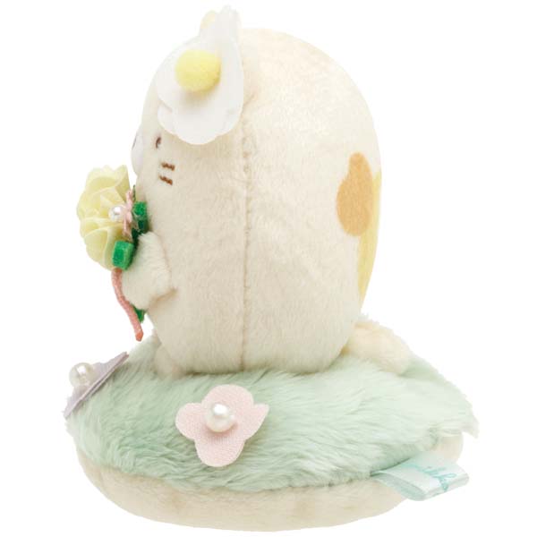 ตุ๊กตา Sumikko Gurashi - Zassou in the Fairy Flower Garden แบบแมว Neko ขนาด 8 x 8 x 8 ซม.