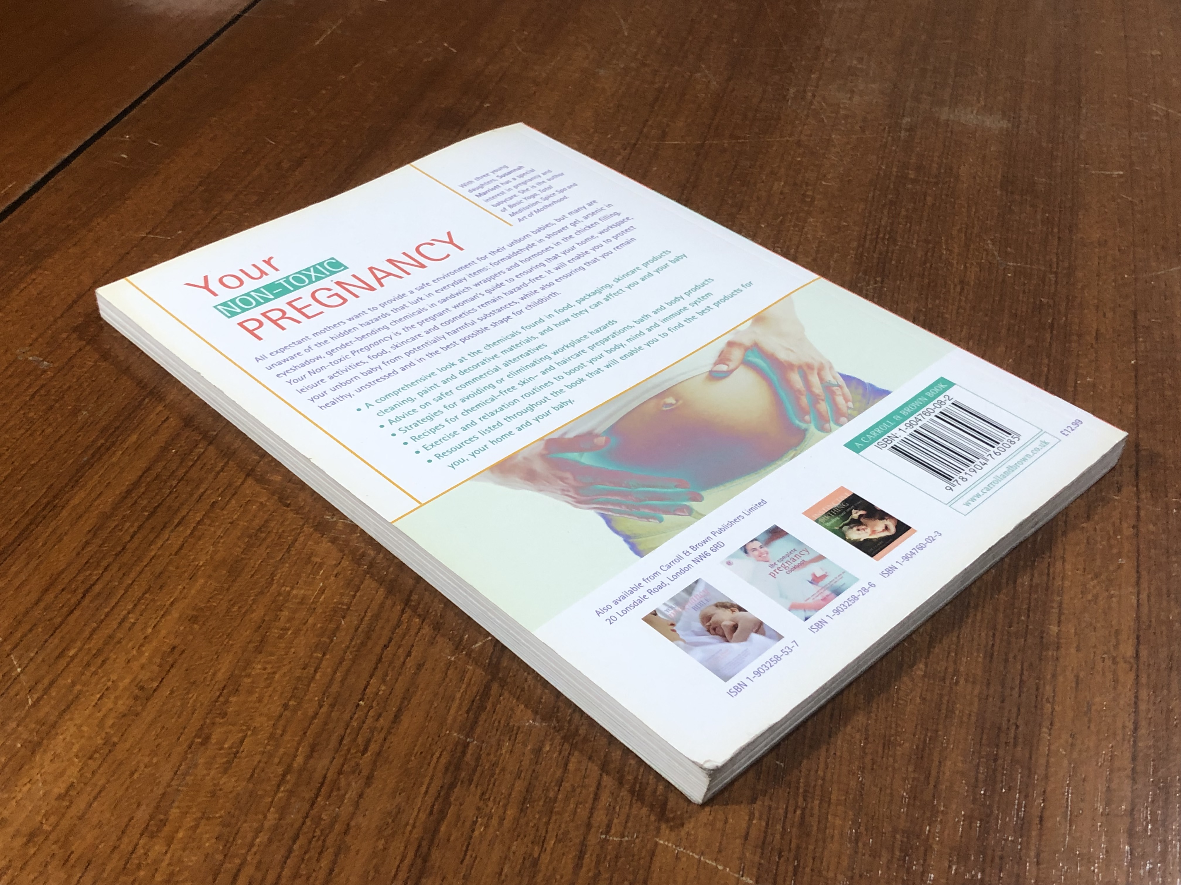 YOUR NON-TOXIC PREGNANCY / Susannah Marriott