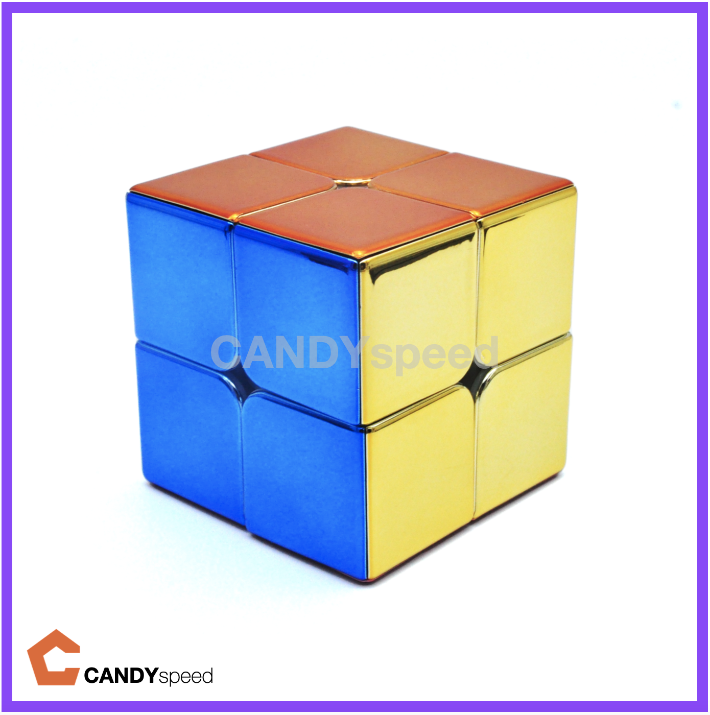 รูบิค Cyclone Boys Metallic 2x2 | by CANDYspeed