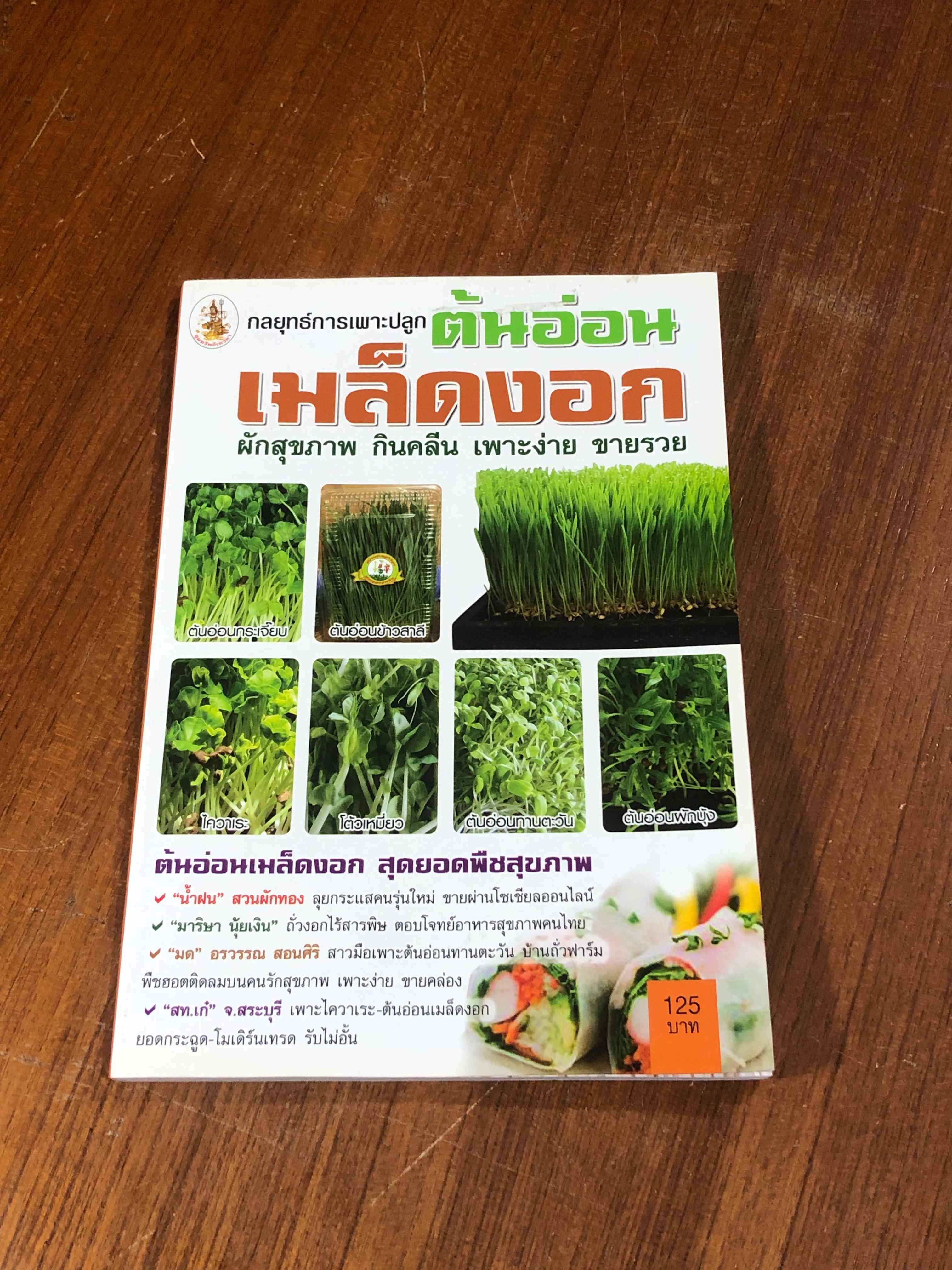กลยุทธ์การเพาะปลูก ต้นอ่อน เมล็ดงอก ผักสุขภาพ กินคลีน เพาะง่าย ขายรวย