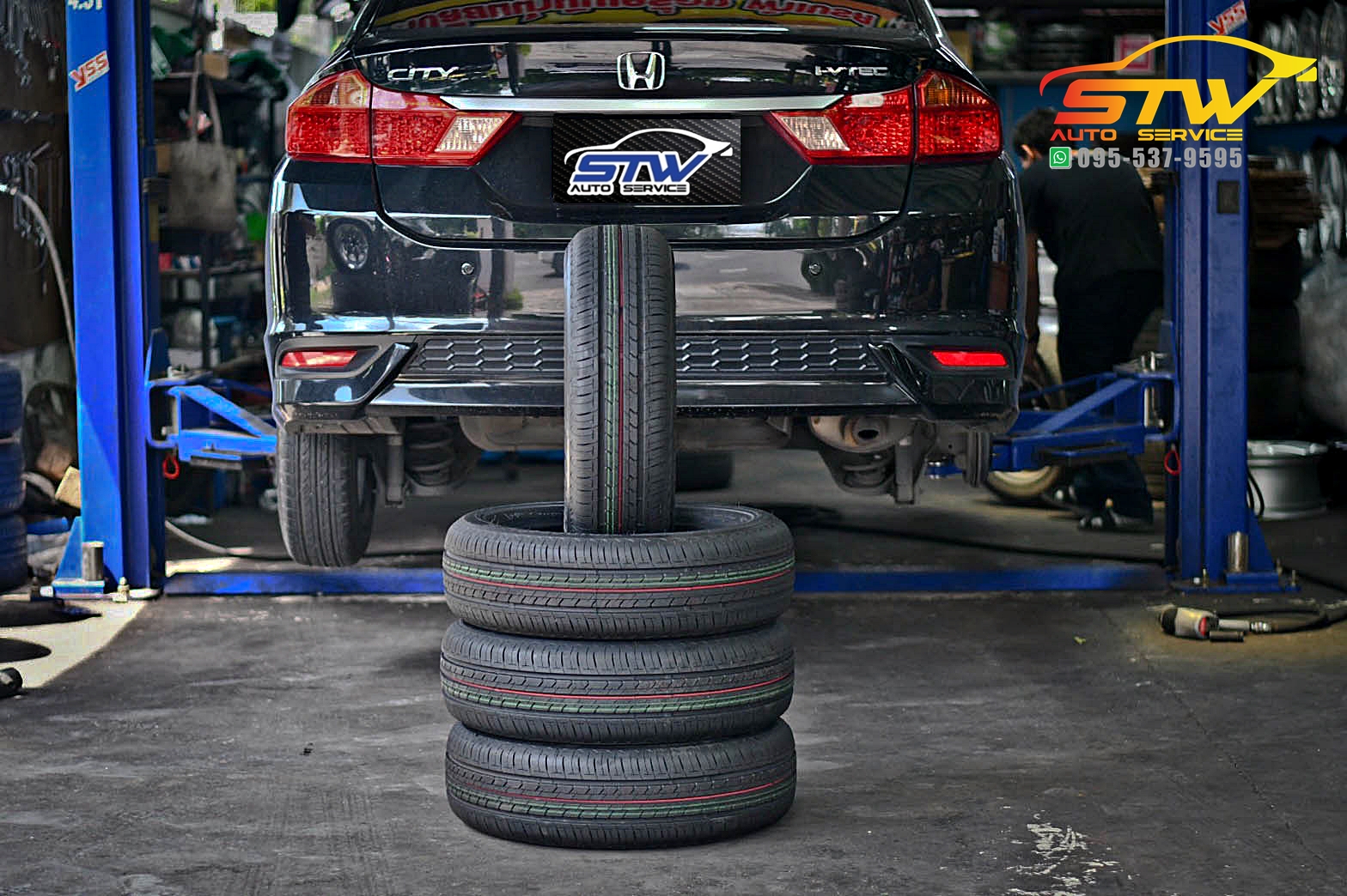 ยางป้ายแดง BRIDGESTONE EP150 175/65R15 (ปี20)