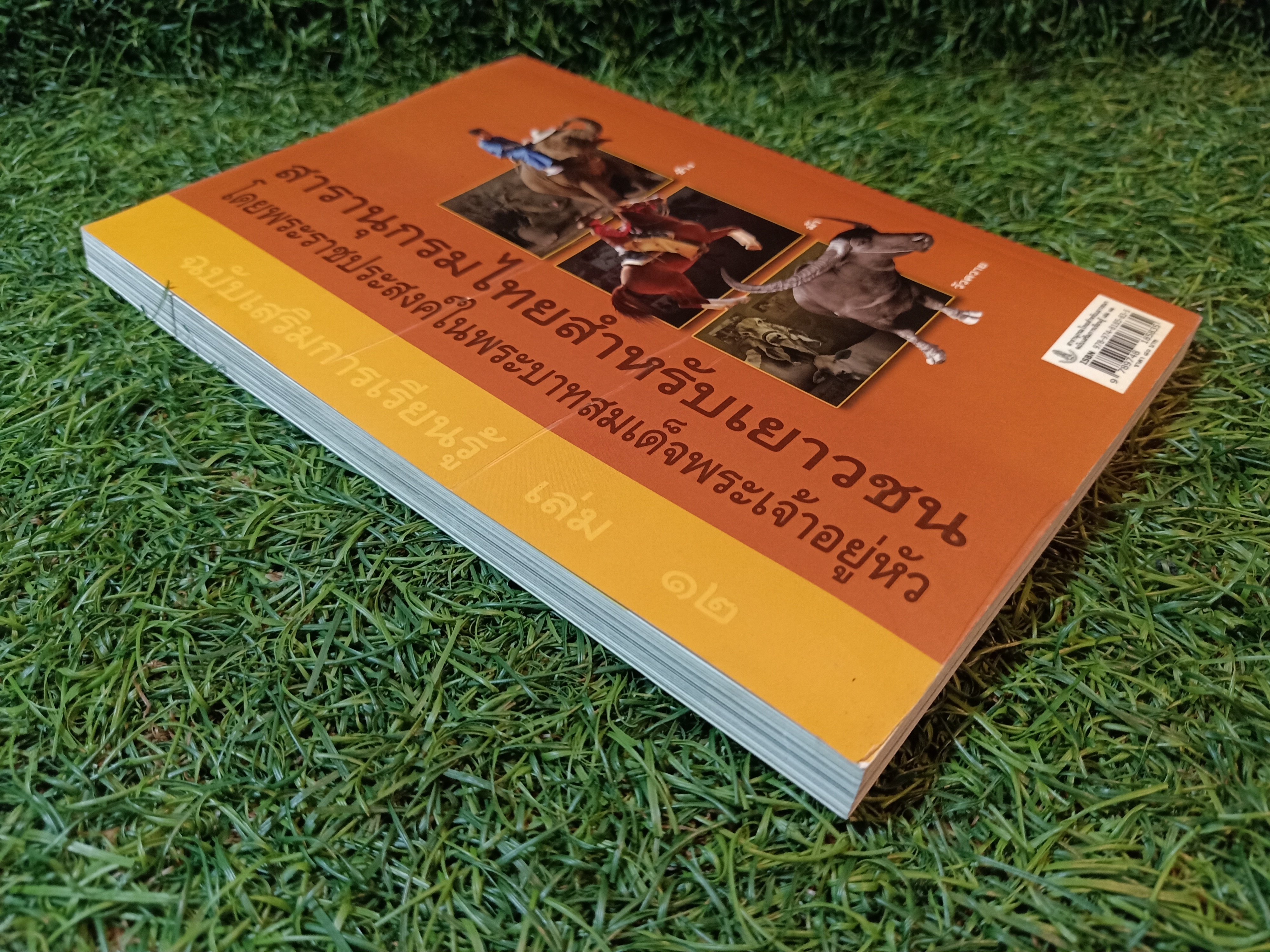 สารานุกรมไทยสำหรับเยาวชน ช้าง ม้า วัวควาย ฉบับเสริมการเรียนรู้ เล่ม ๑๒ / อลงกรณ์ มหรรณพ