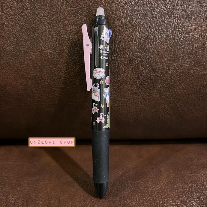 ปากกาลบได้ Pilot Frixion x Sailor Moon (limited) หัว 0.38 หมึกมี 3 สี (แดง ดำ น้ำเงิน) ลายสีดำ
