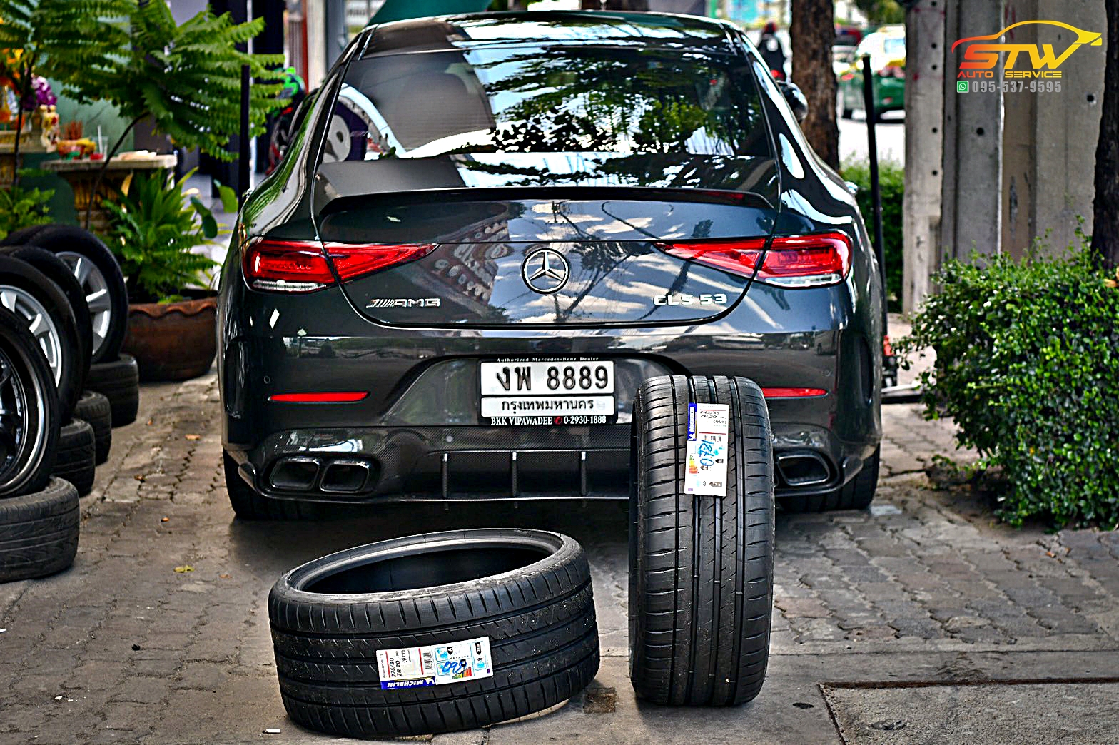 ยางใหม่ MICHELIN Pilot Sport 4S 245/35R20 275/30R20