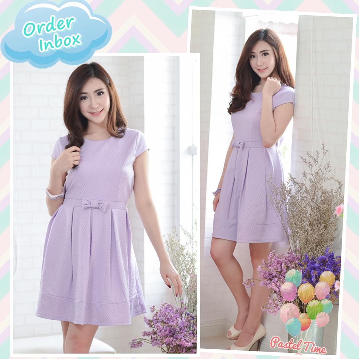 Violet Glam Dress