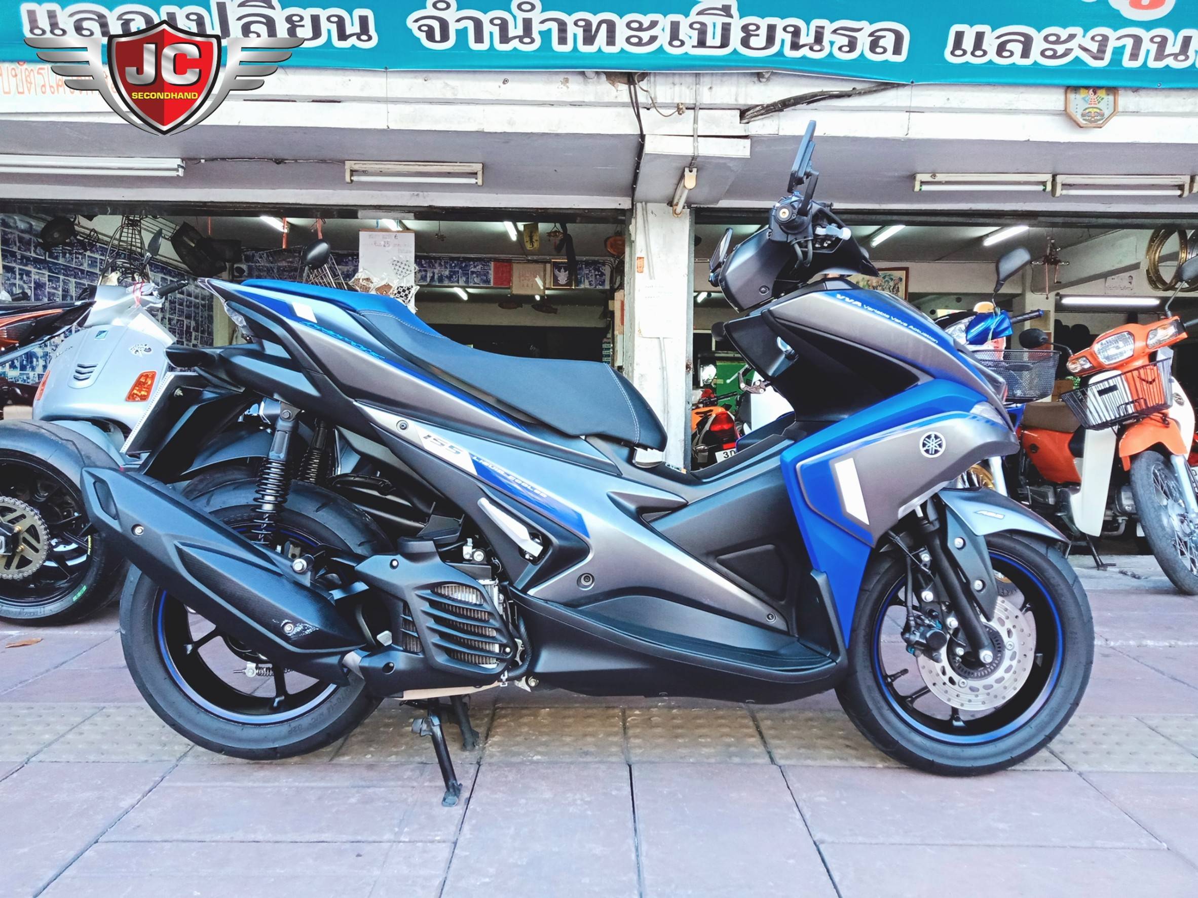 💥 เป๊ะปังปัวปัว! (new) Yamaha Aerox155_ABS_Version รถกลางปี62 รถบ้านแท้มือเดียวใสๆ เกรด🅰️➕ เครื่องเดิมไม่แตะ ศูนย์ตรงเป๊ะ
