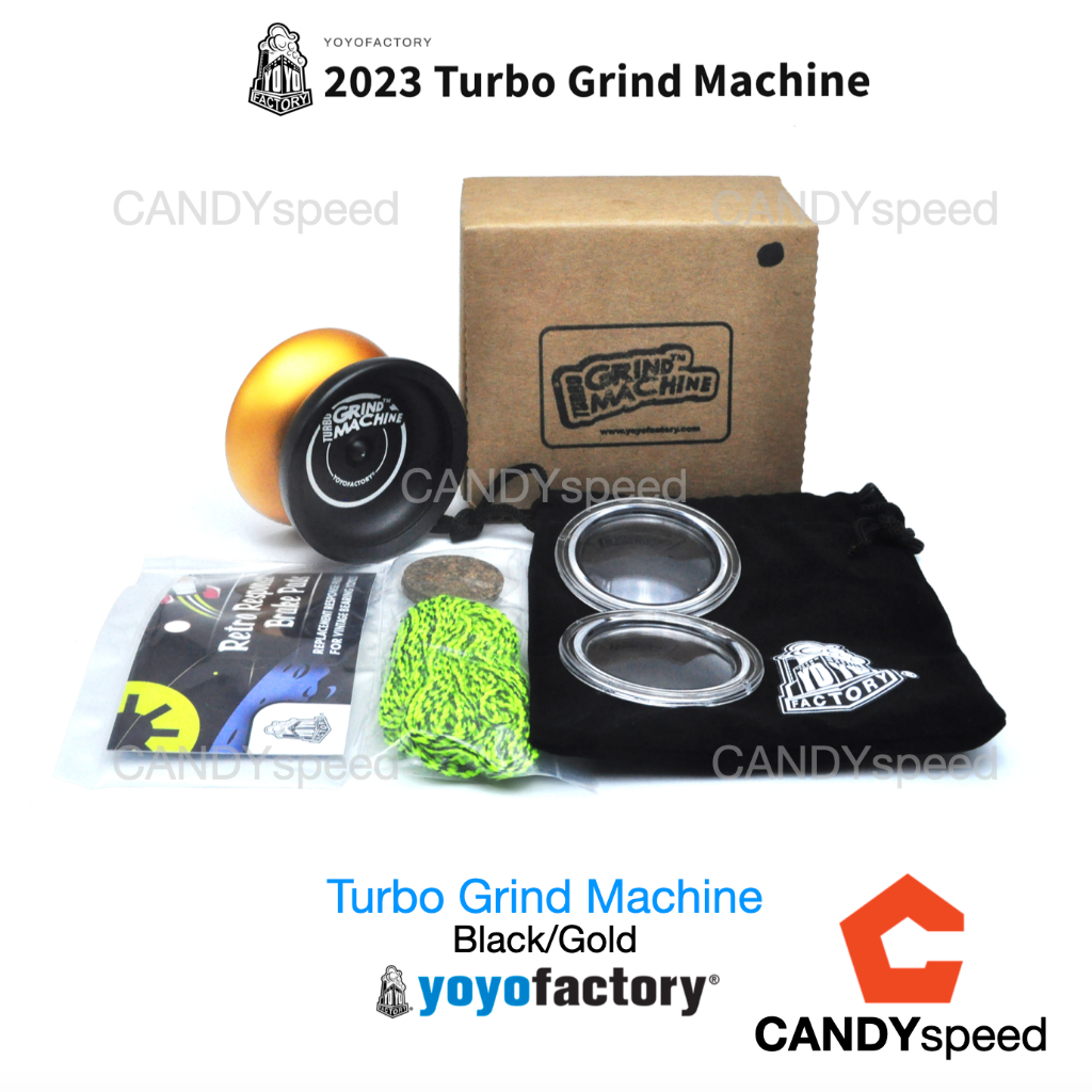 yoyo โยโย่ yoyofactory Turbo Grind Machine 2023 ตัว top responsive yoyo hi-end | by CANDYspeed