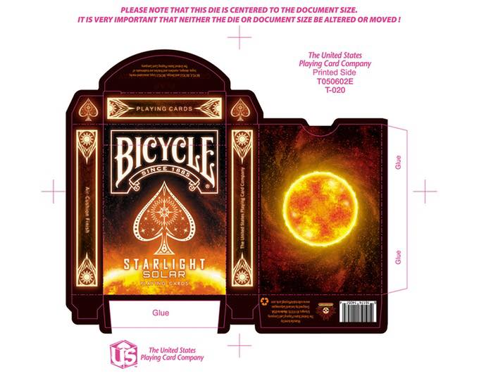 ขายไพ่ไบซิเคิล Starlight Solar Deck