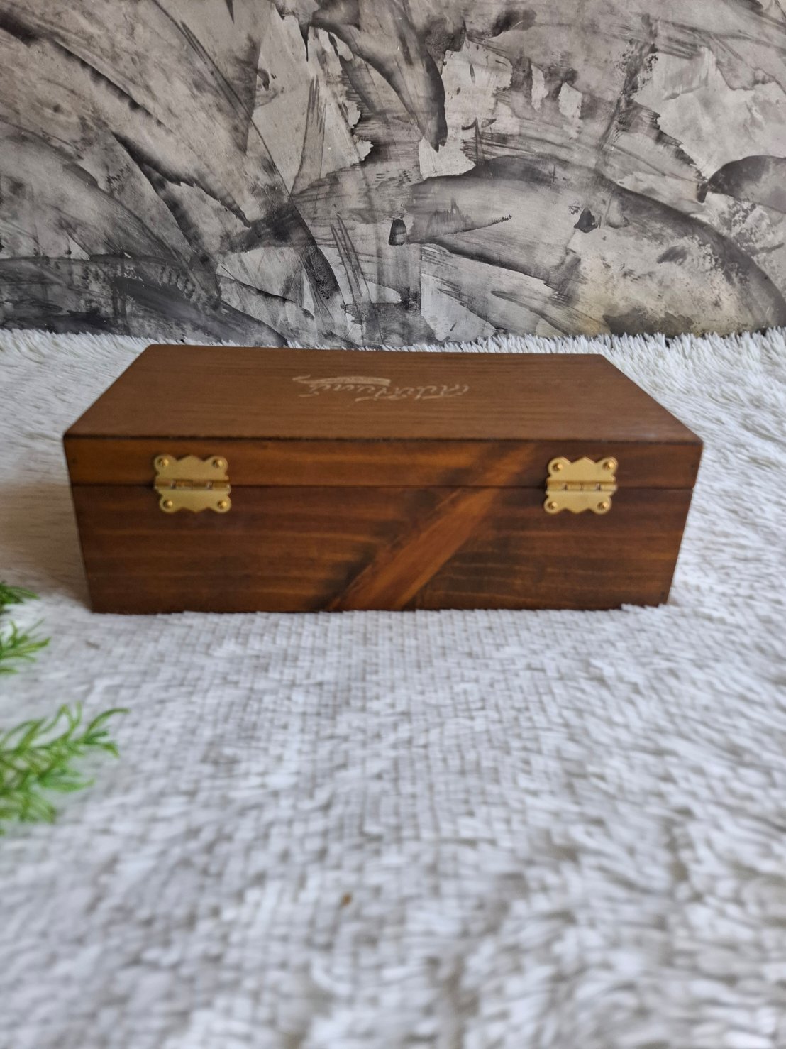 กล่องไม้สไตล์วินเทจ