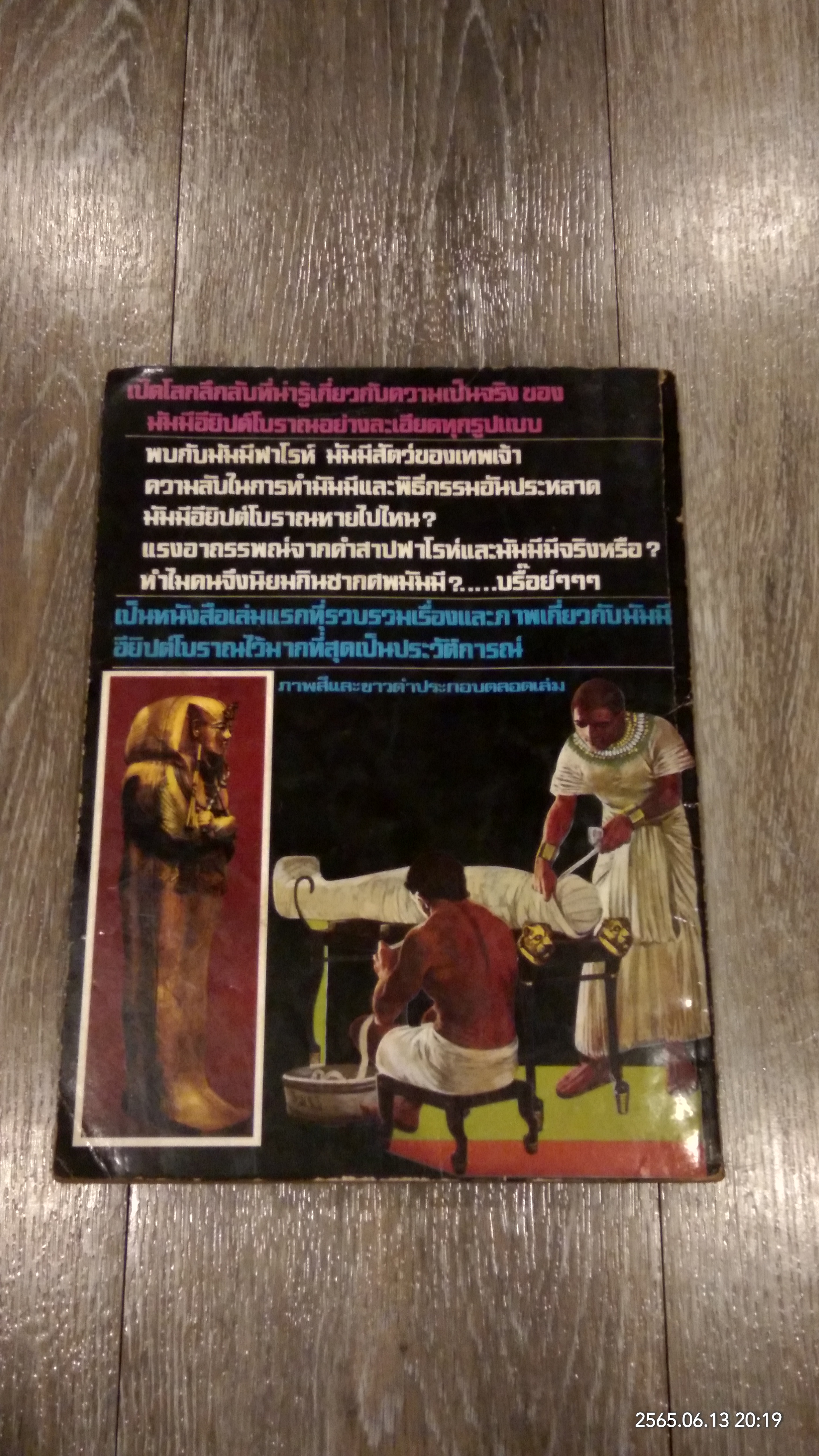 มัมมีอียิปต์โบราณ / บรรยง บุญฤทธิ์