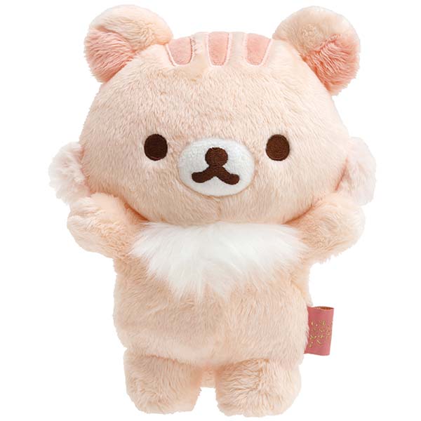 ตุ๊กตา Rilakkuma Posing แบบกระรอกซากุระ เพื่อนโคกุมะ ขนาด 17 x 11 x 14 ซม. สามารถดัดแขนขา จัดท่าได้