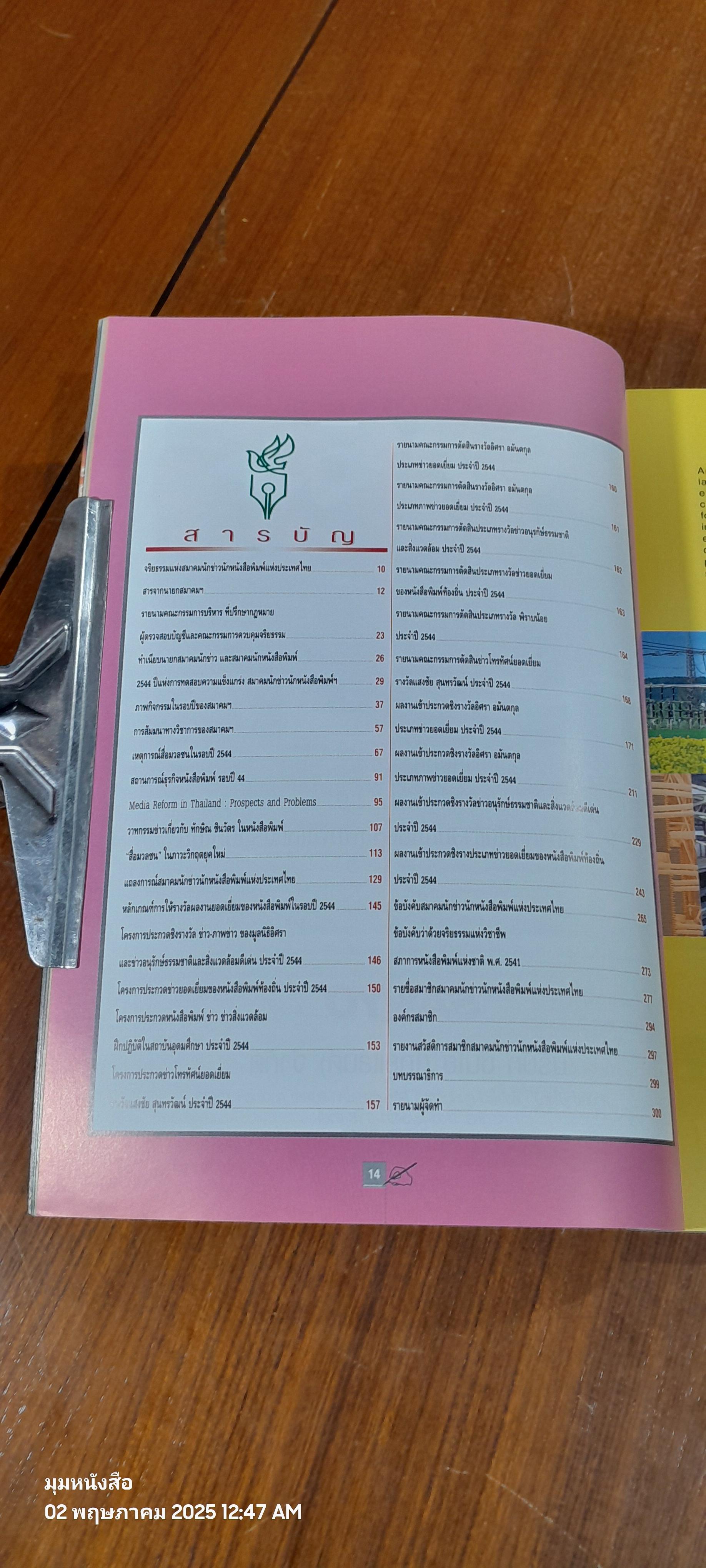 วันนักข่าว 5 มีนาคม 2545