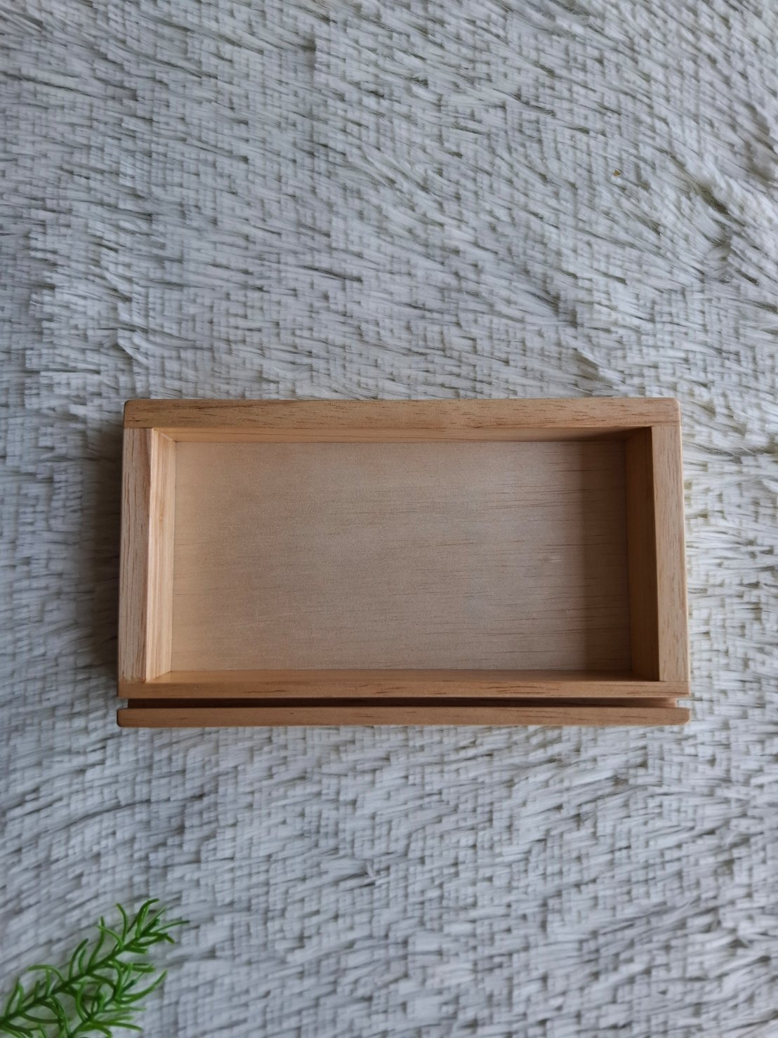 ถาดไม้ใส่นามบัตร