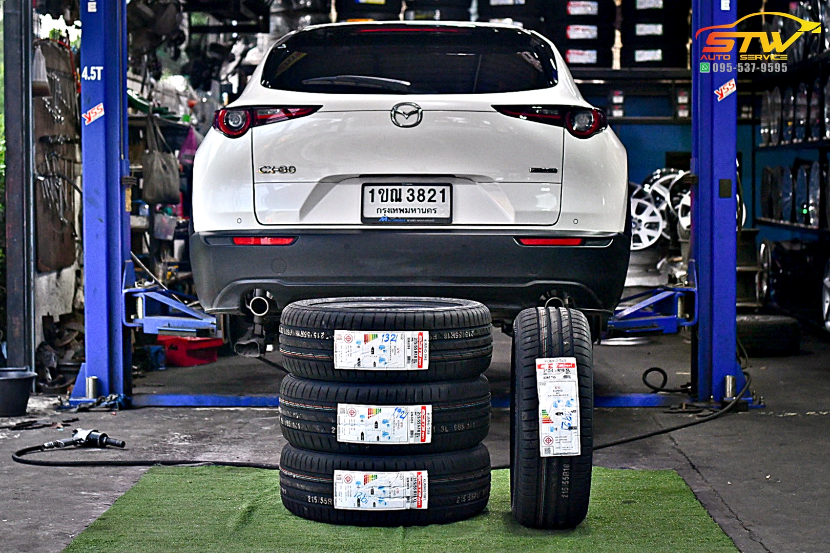 ยางใหม่ KUMHO ECSTA PS71 SUV 215/55R18 99V