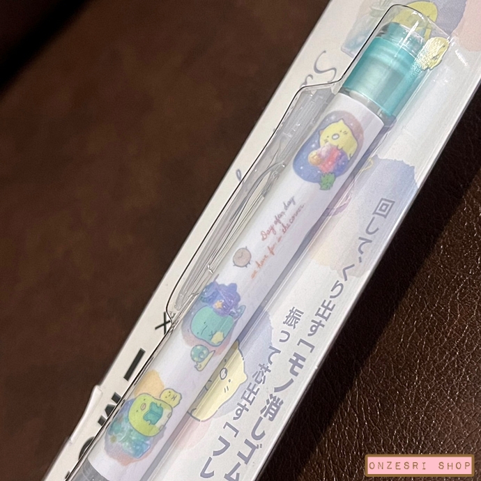 ดินสอกดเขย่าไส้ Tombow MONO graph ลาย Sumikko Gurashi Grade Glass สีขาว