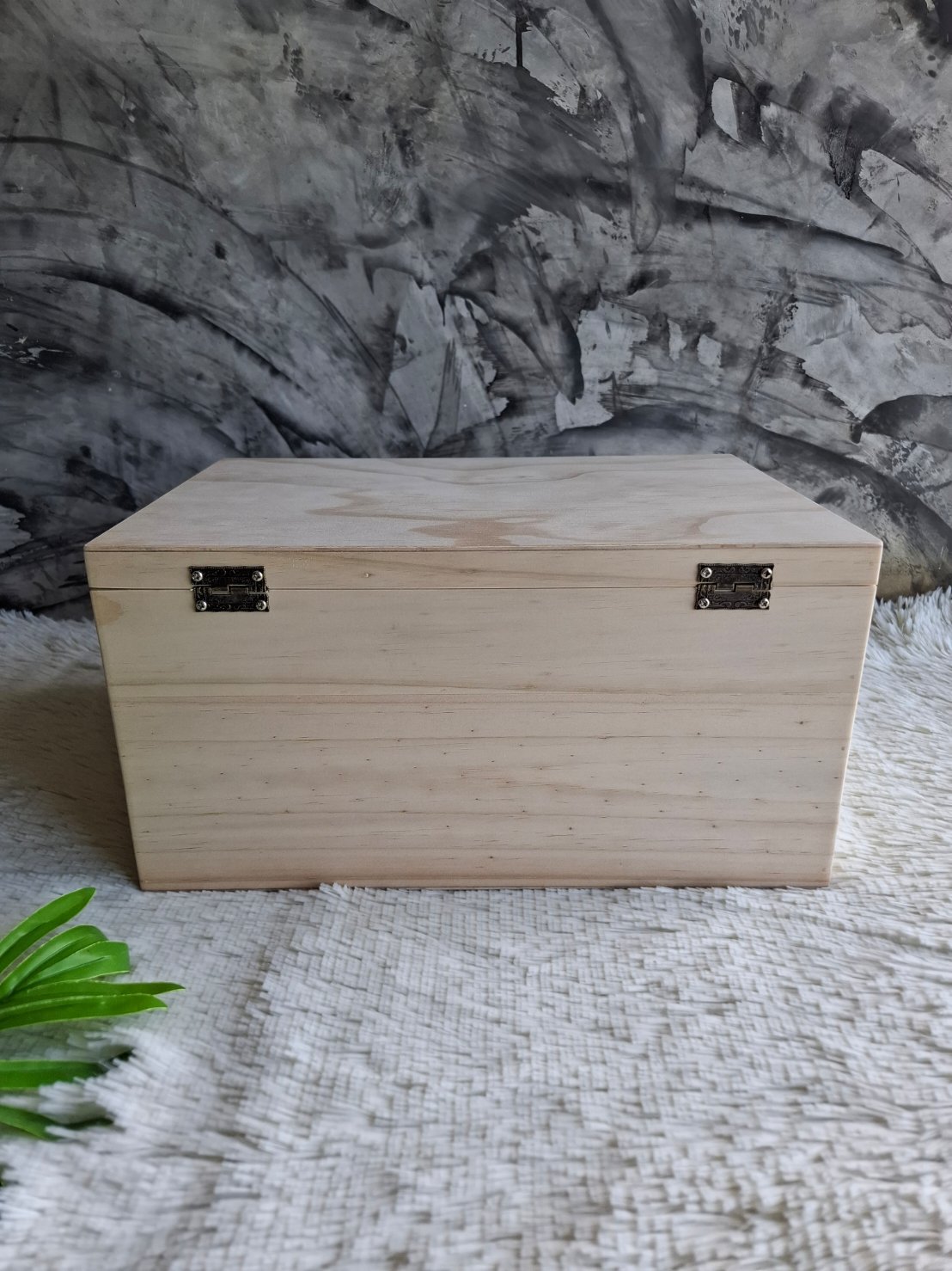 กล่องไม้แบบฝาล็อค