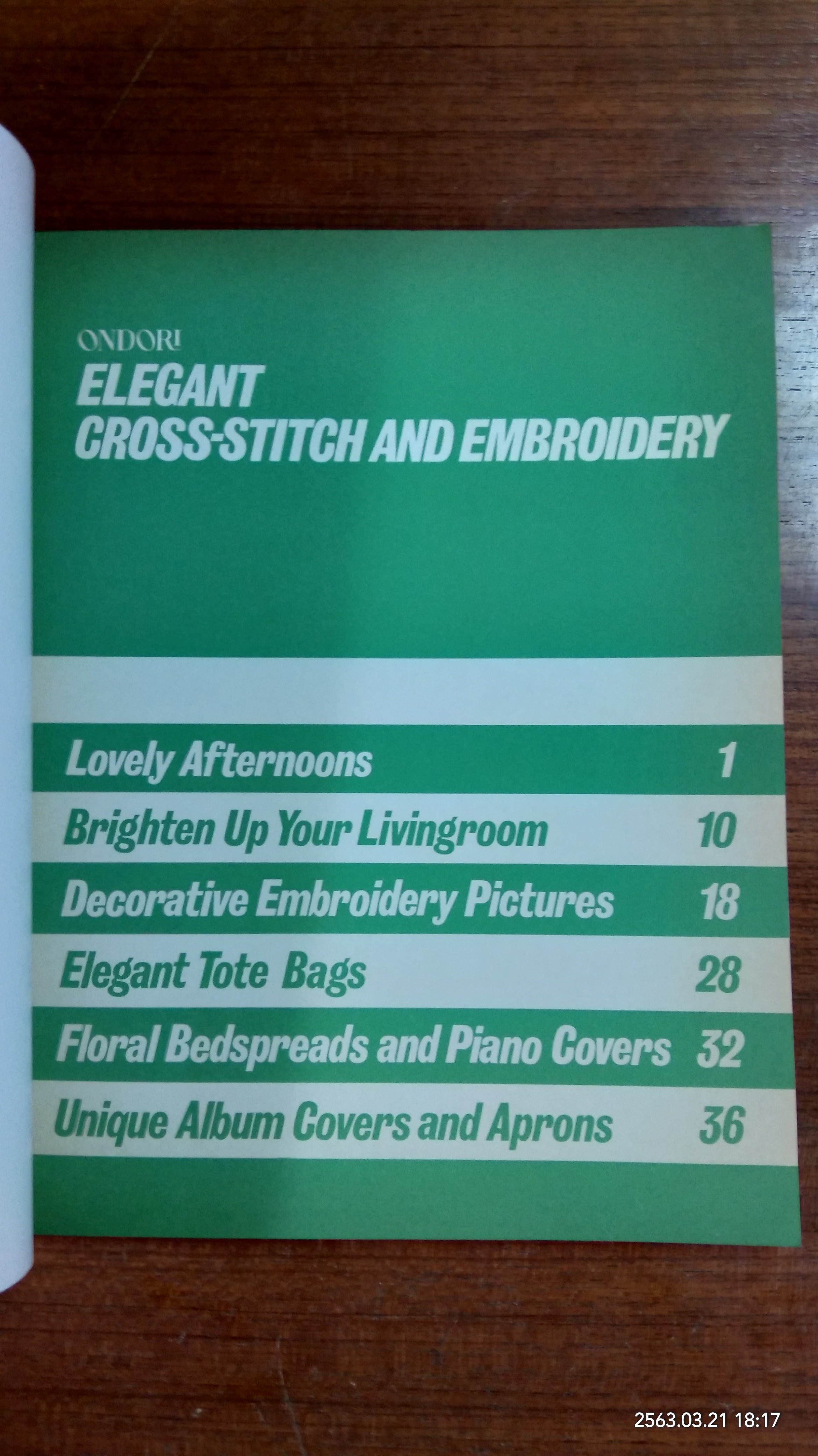 ELEGANT CROSS-STITCH AND EMBROIDERY