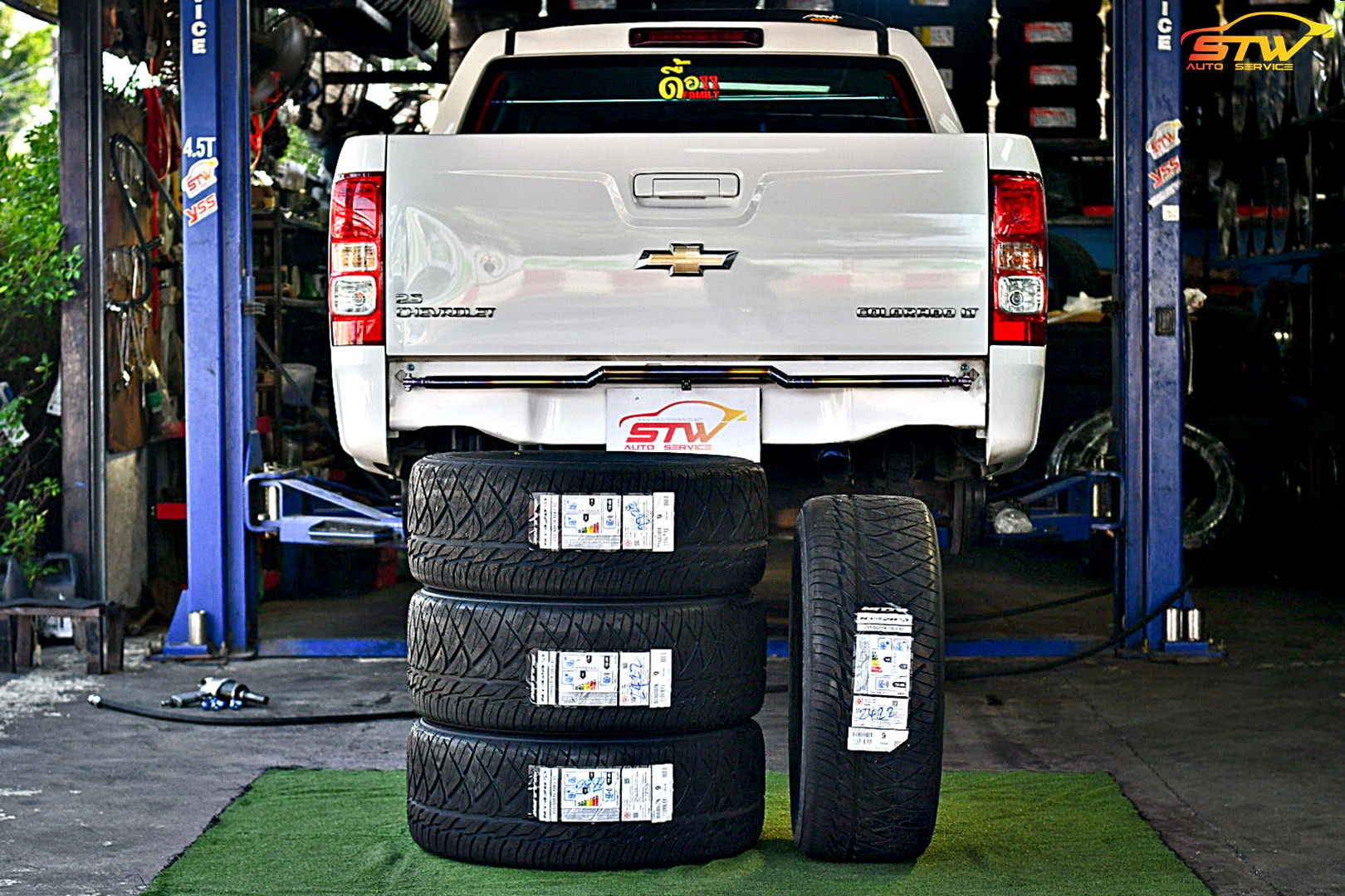 ยาง NITTO NT420SD 255/50R18 106V *MY ติดตั้งใส่ CHEVROLET COLORADO