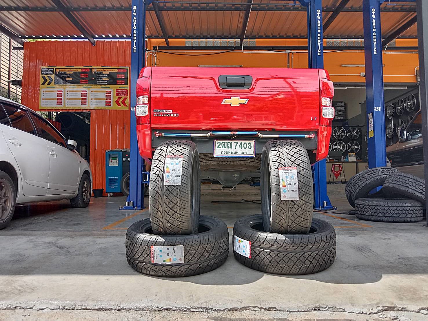 ยางใหม่ SOKUDO BURASUTO RS01 255/50R18