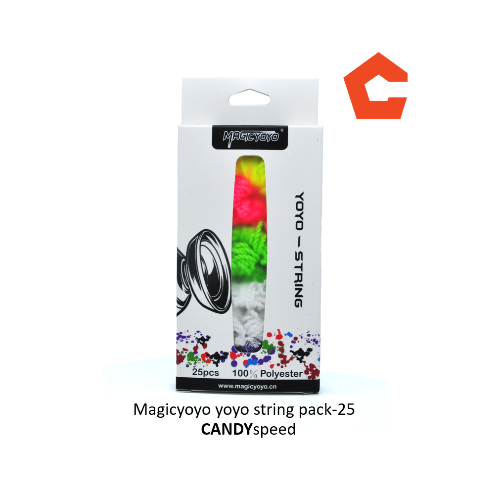 Magicyoyo Yoyo String Pack-25 เชือกโยโย่ | By CANDYspeed