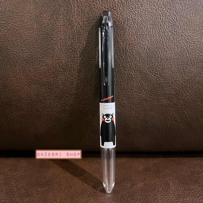 ปลอกปากกา Pilot Hi-Tec-C Coleto ใส่หมึกได้ 4 ไส้ แบบ Kumamon for Kumamoto Project (Limited จากญี่ปุ่น) มี 6 แบบให้เลือก