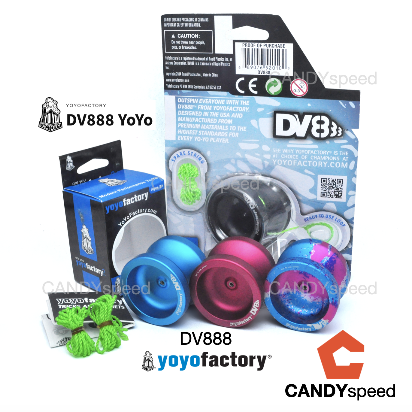 yoyo โยโย่ yoyofactory DV888 | by CANDYspeed