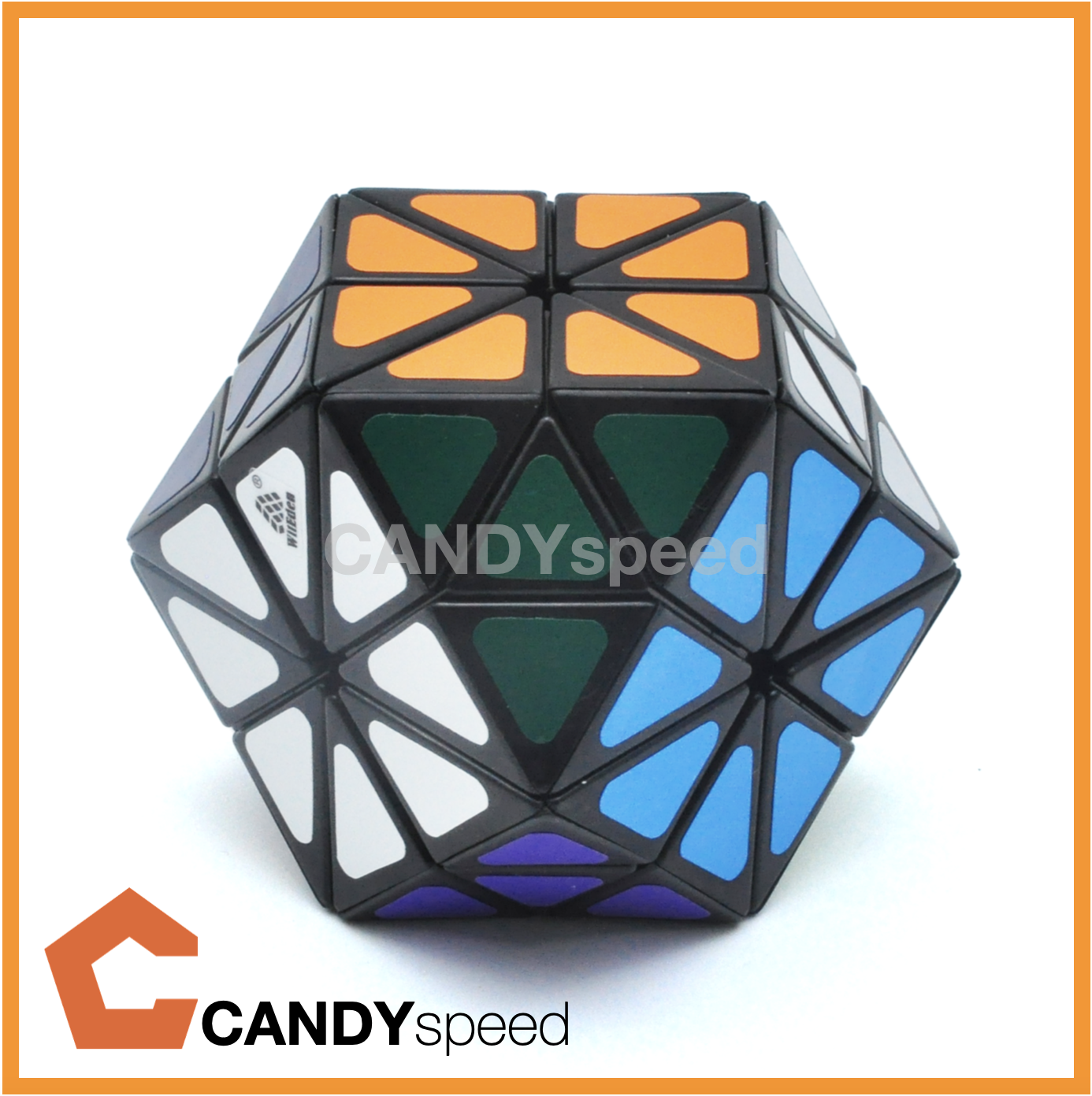 รูบิค Rubik WitEden Rainbow Plus Magic Cube Black | By CANDYspeed