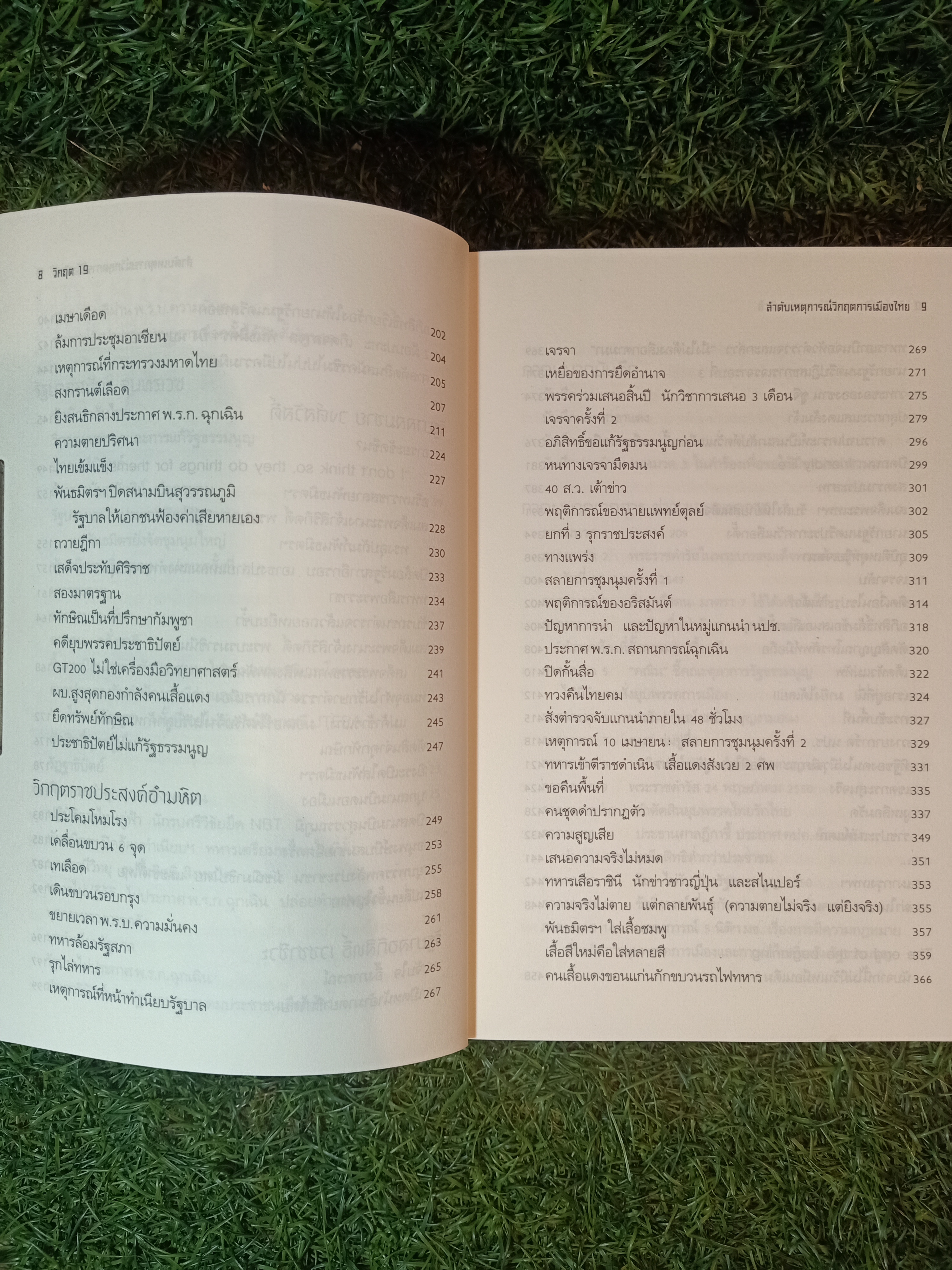 CRISIS NINETEEN วิกฤต 19 ลำดับเหตุก่รณ์บ้านเมือง / สำนักพิมพ์ศรีปัญญา