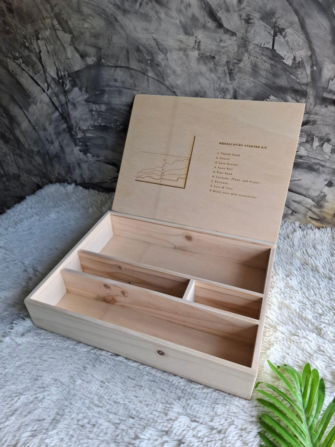 กล่องไม้ฝาสไลด์