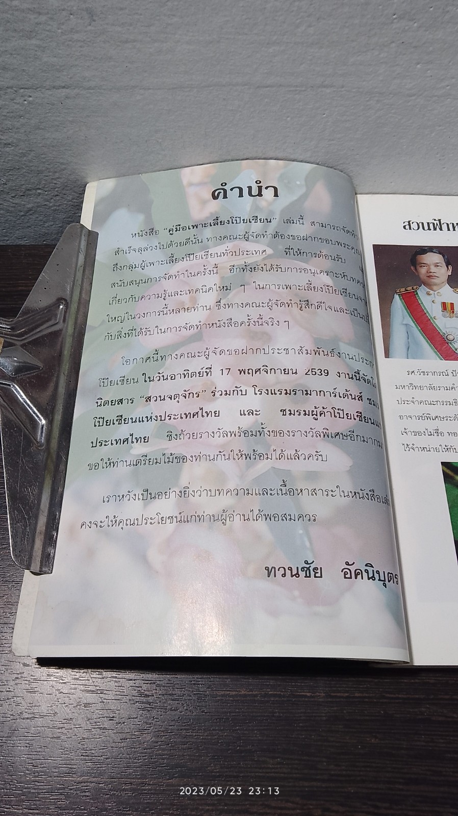 คู่มือเพาะเลี้ยงโป๊ยเซียน / "สวนจตุจักร"