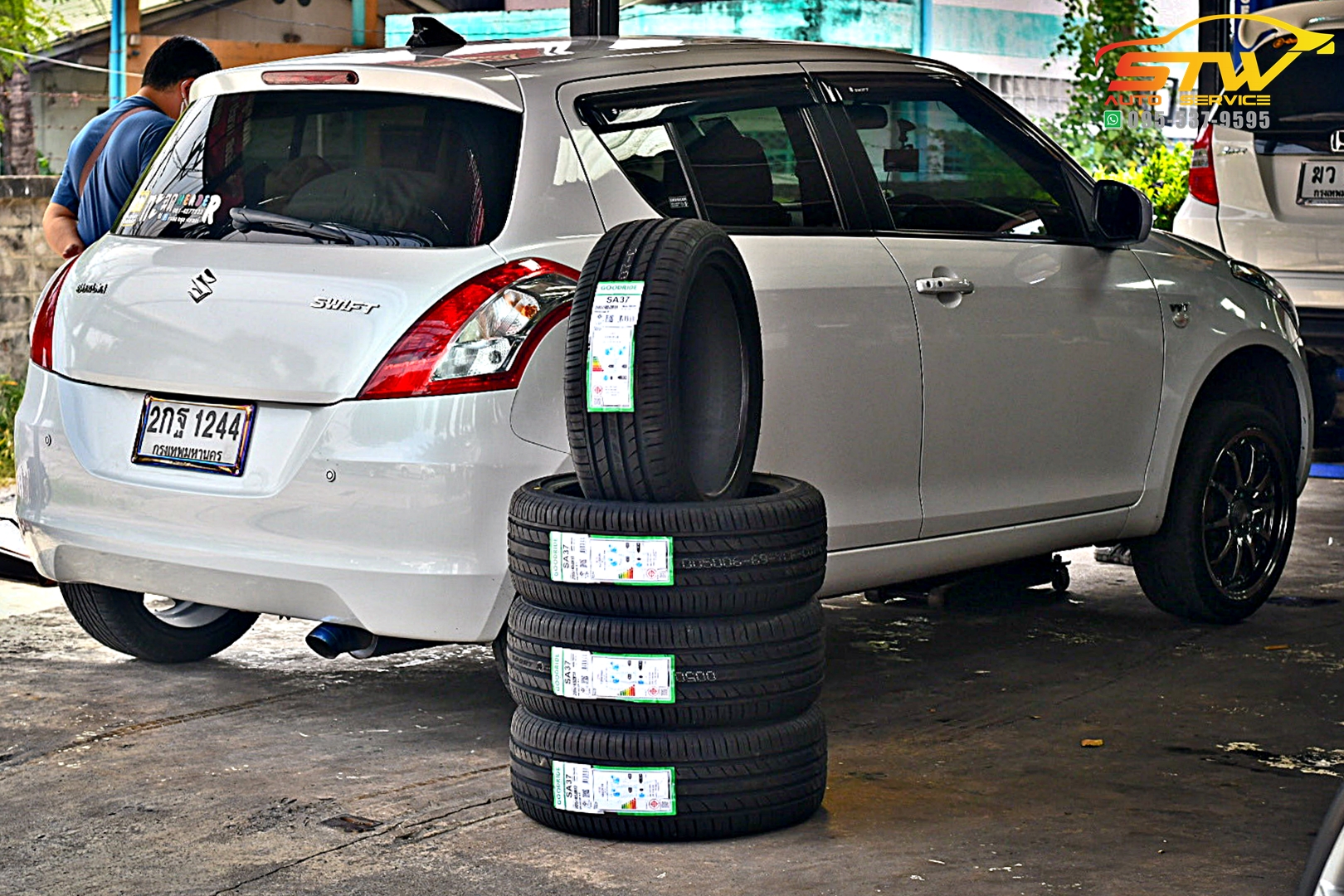 ยางใหม่ GOODRIDE SPORT SA37 205/45R17 88W