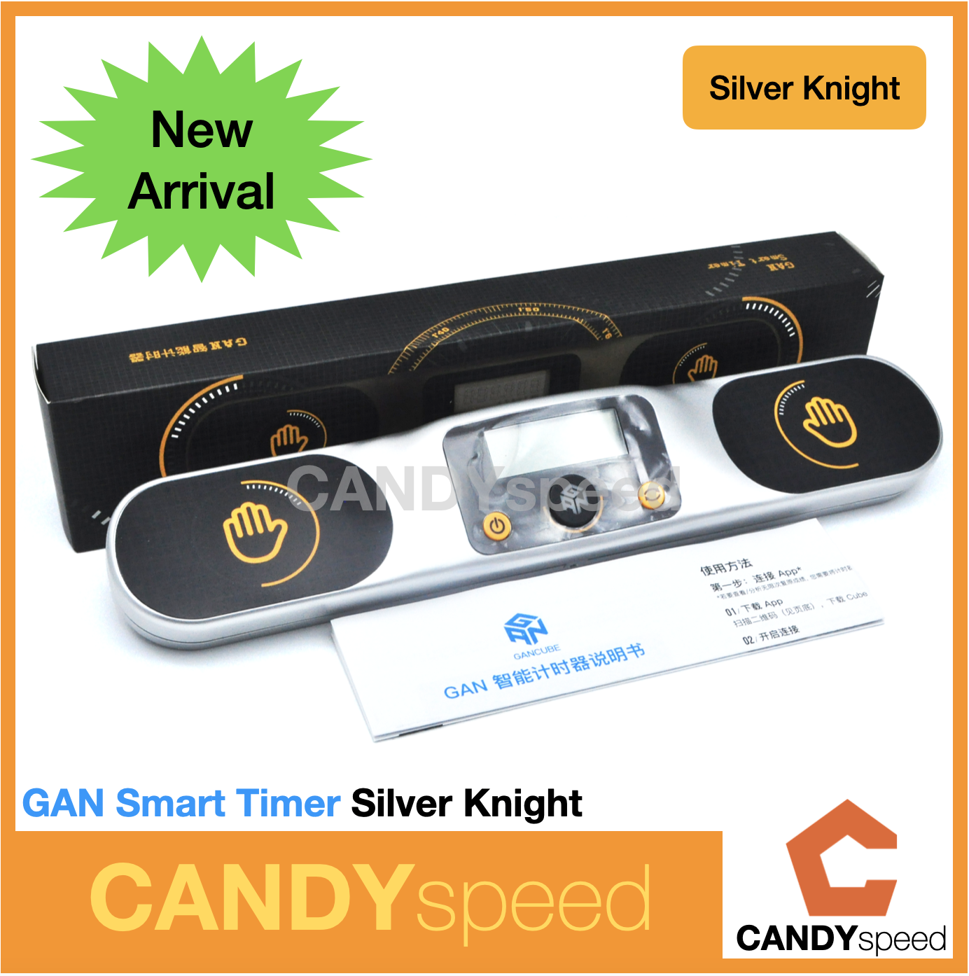 GAN Smart Timer นาฬิกาจับเวลาแข่งขันรูบิค Rubik Timer, Speed Stacks Timer | By CANDYspeed