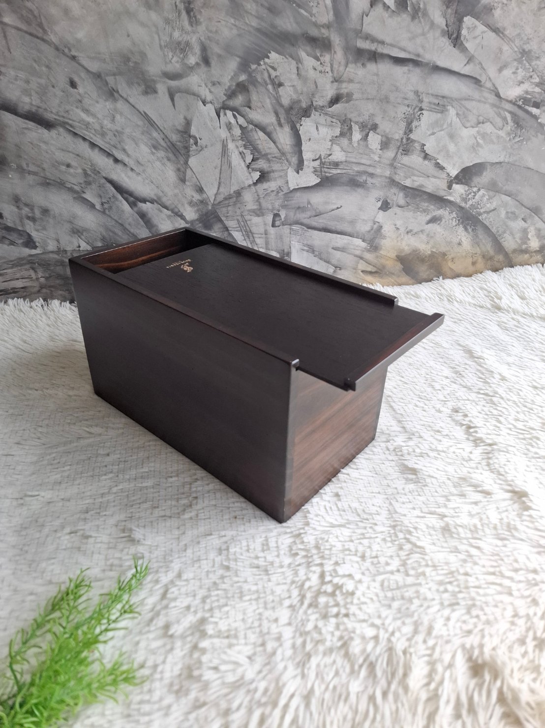 งานกล่องไม้ฝาสไลด์