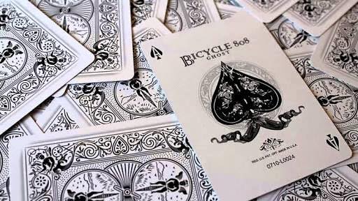 ไพ่ Bicycle White Ghost Deck