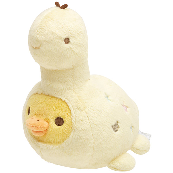 ตุ๊กตา Rilakkuma Dinosaurs แบบ Kiiroitori ขนาด 17.5 x 11.5 x 15 ซม.