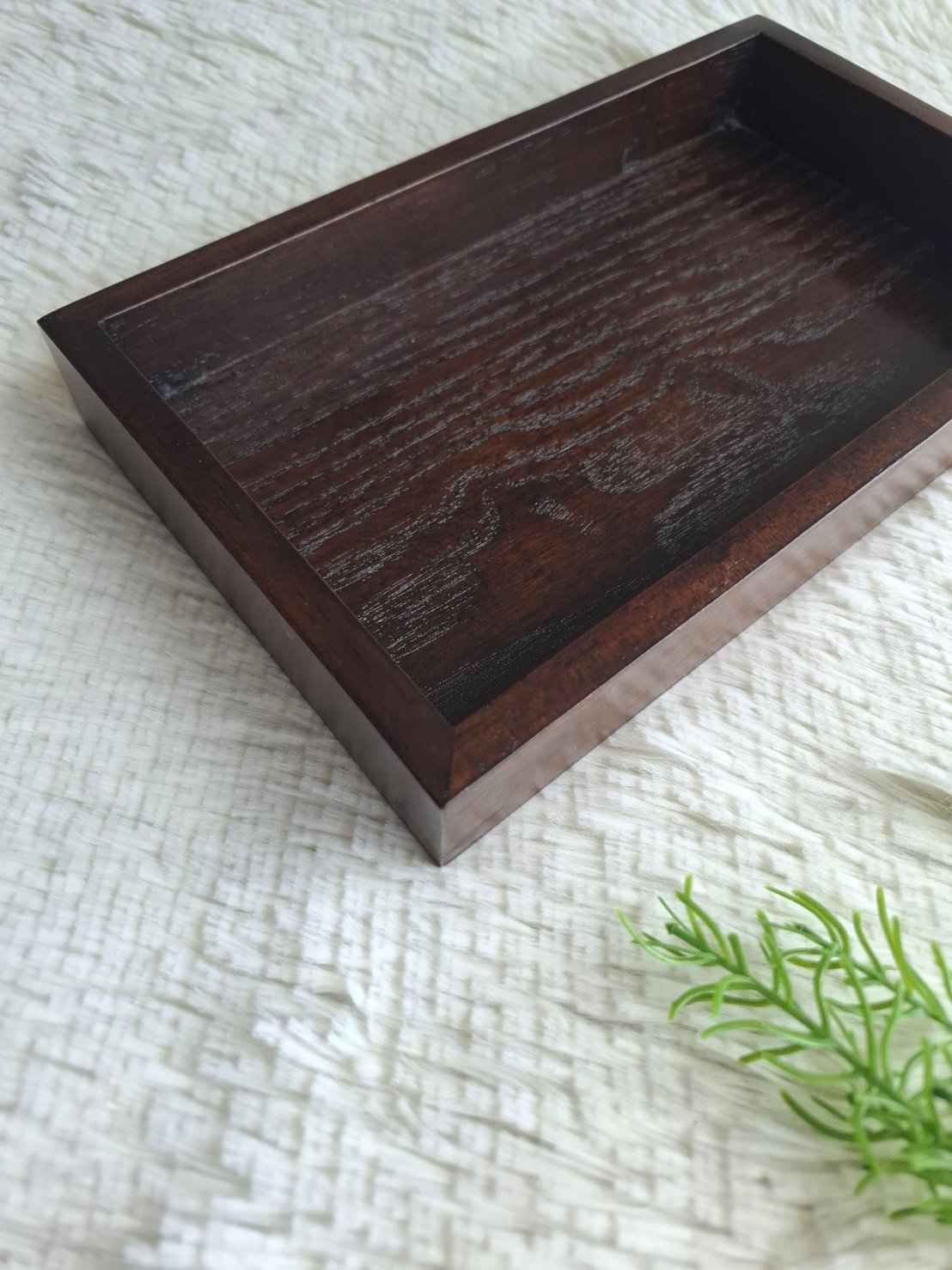 ถาดไม้สัก