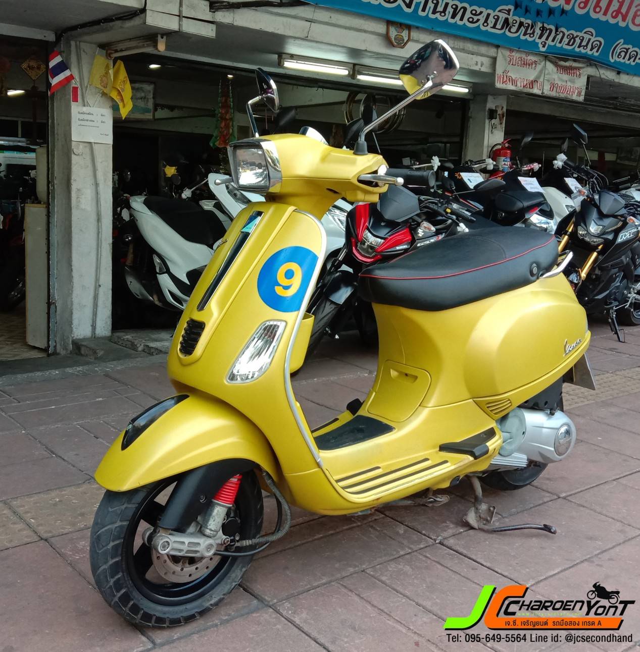 สภาพนี้เอาไปครึ๋งราคา(!) รถบ้านแท้มือเดียว VESPA S125 3vie จดทะเบียนปลายปี59