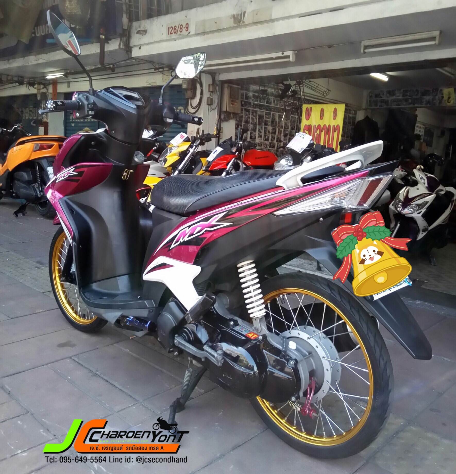 "เครื่องเดิมดีแต่งสวยภายนอก" YAMAHA MIO 125i จดทะเบียนปลายปี 55 ตัวรถสวย สีสันสดใส เครื่องดี เงียบ แน่น ไม่แกะ ขี่ดีนิ่มเลยศูนย์ไม่เสีย ชุดสีสดแท้โรงงานทั้งคัน