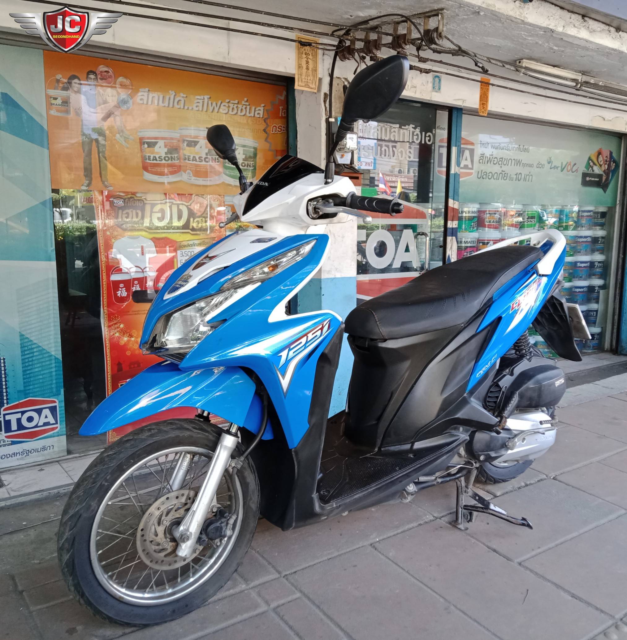 "รถบ้านแท้มือเดียวพร้อมใช้" HONDA CLICK125i จดทะเบียนปี55 สภาพเดิมจัดทั้งคัน เครื่องเดิมวิ่งดี สีแท้ทั้งคัน